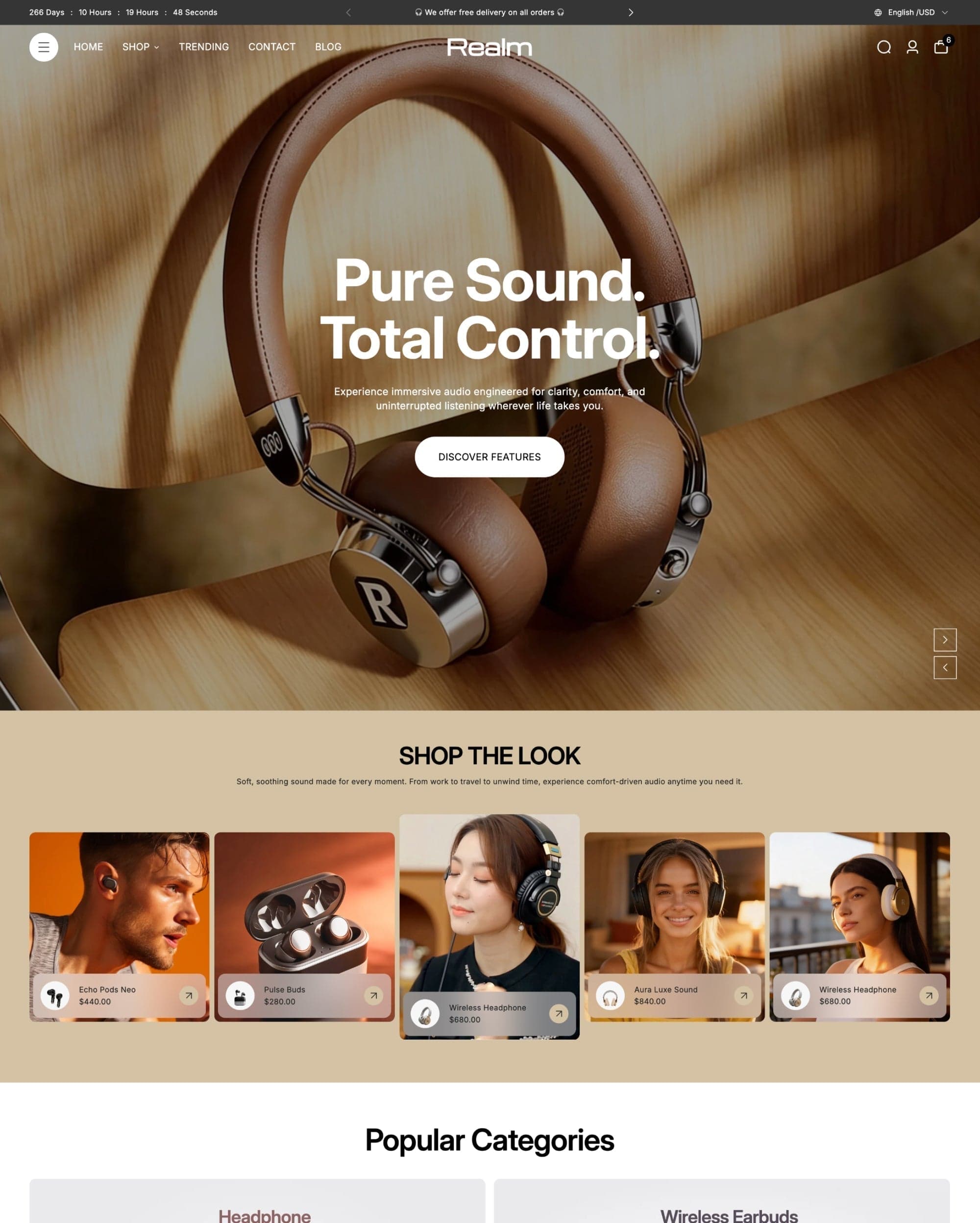 Supreme Realm preset