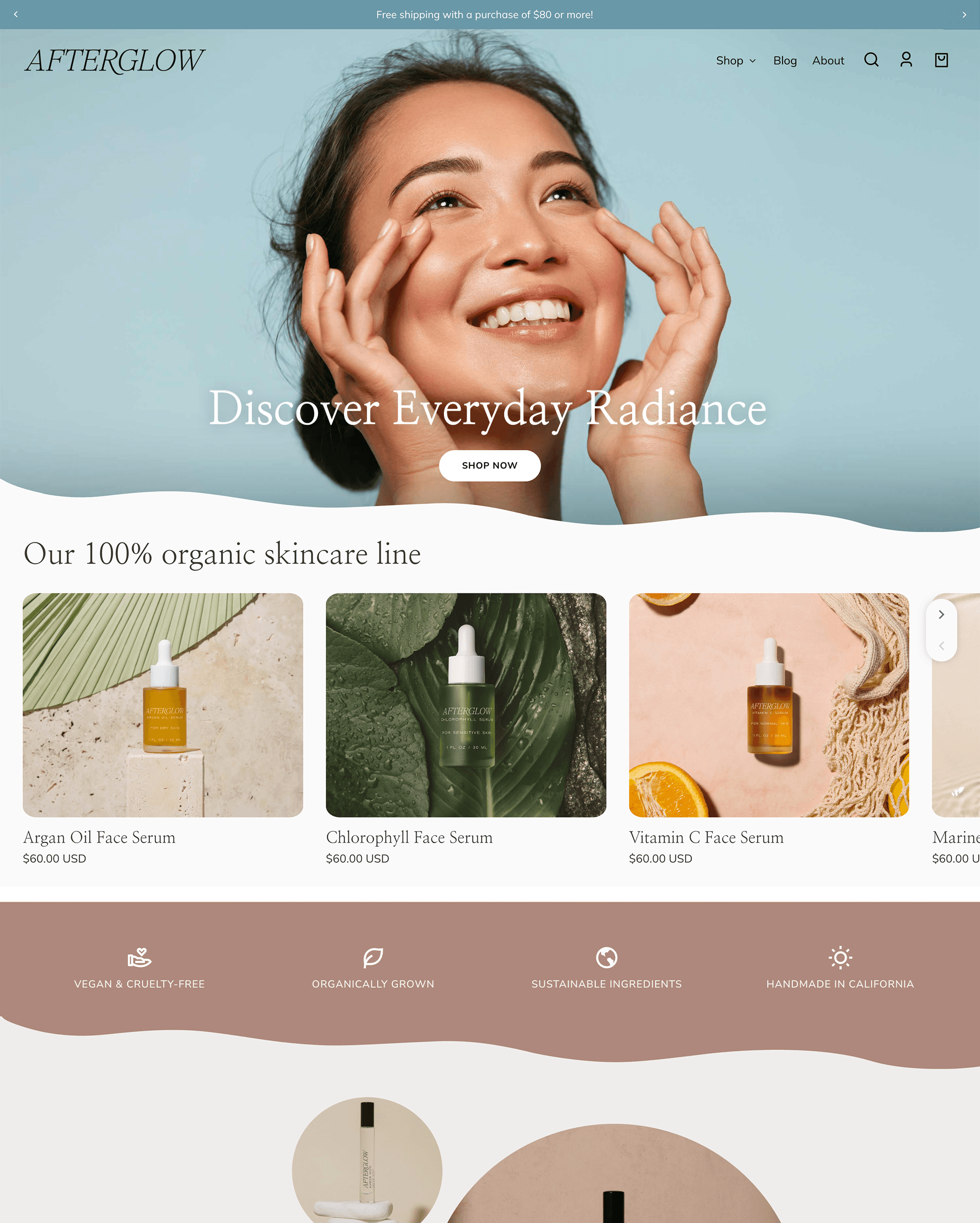 Whisk Afterglow preset