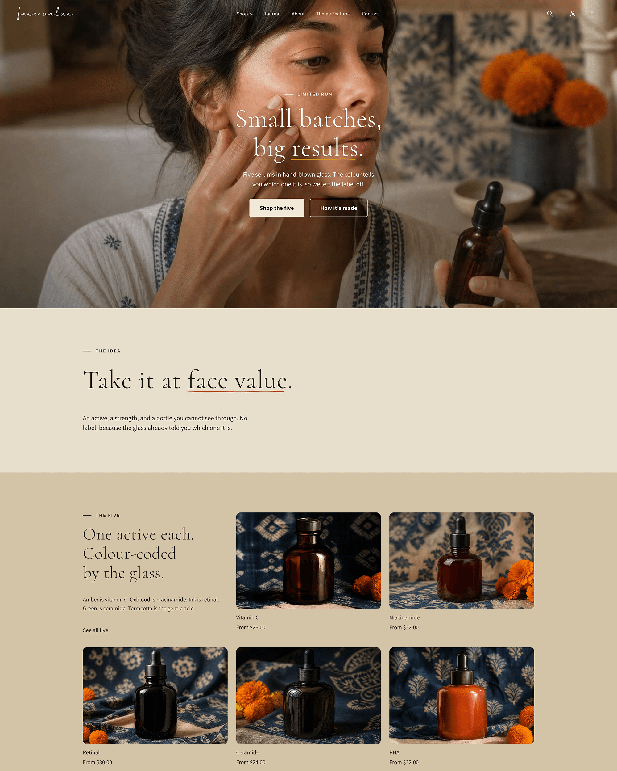 Capital Face Value preset