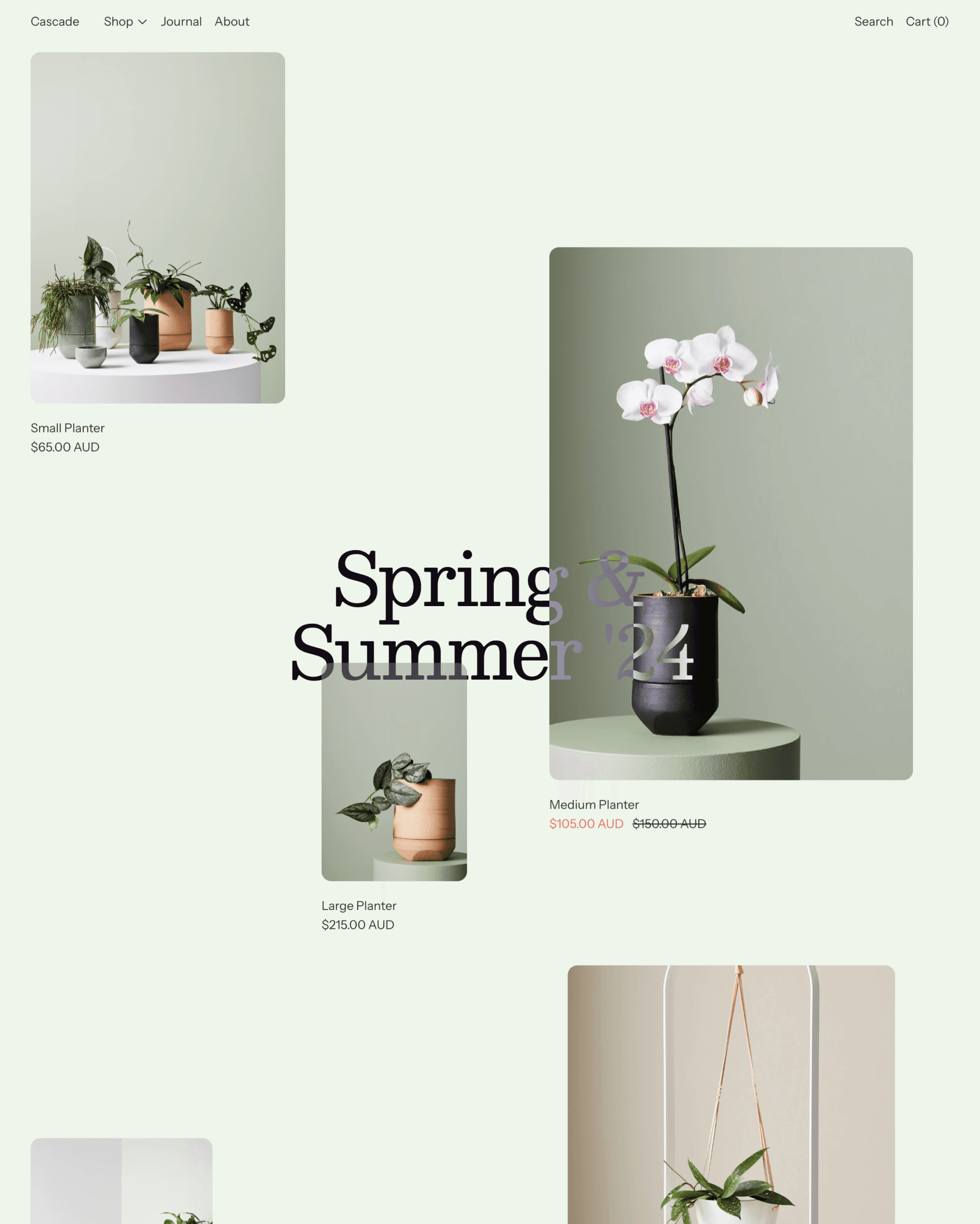 Cascade Swell preset