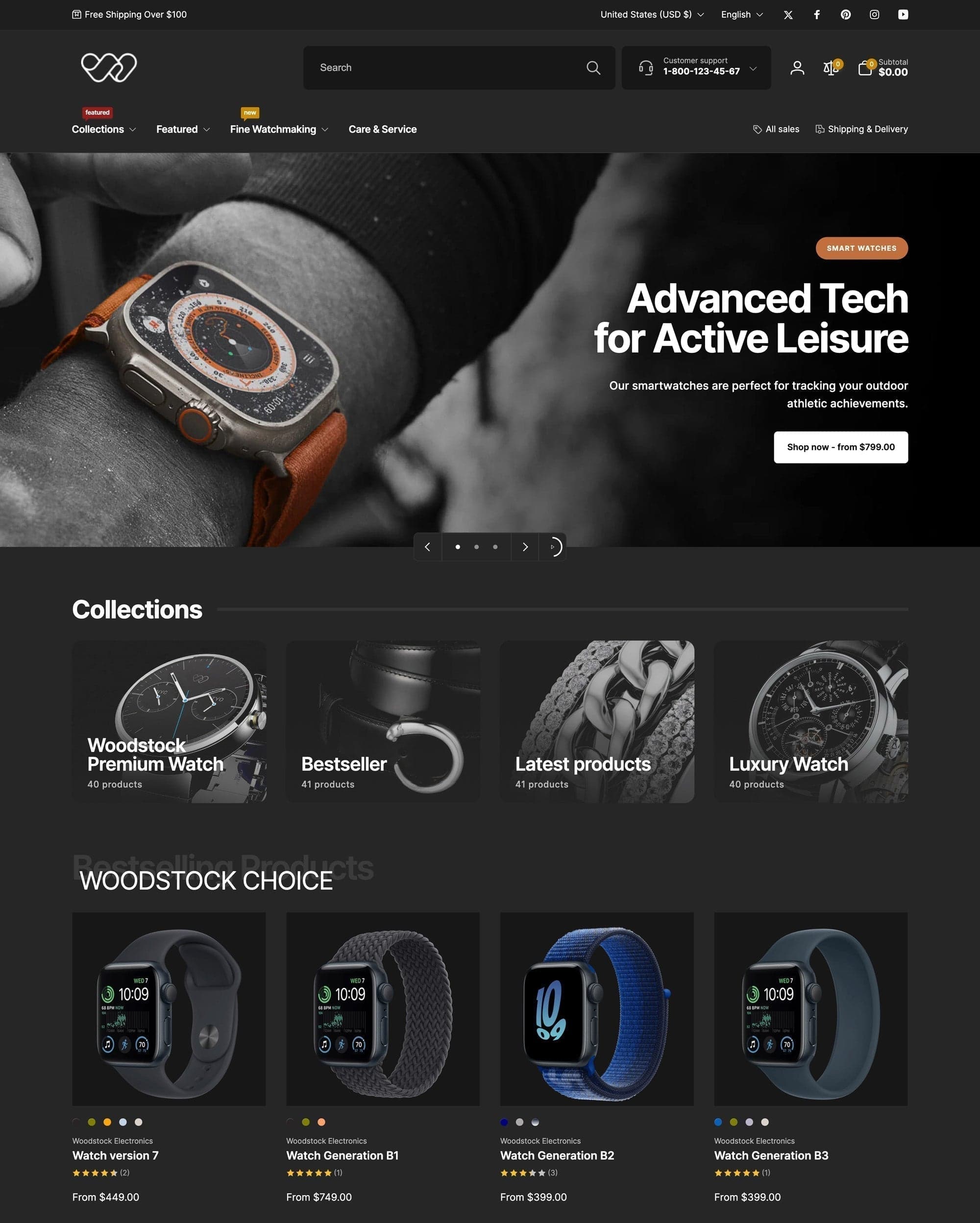 Woodstock Obsidian preset