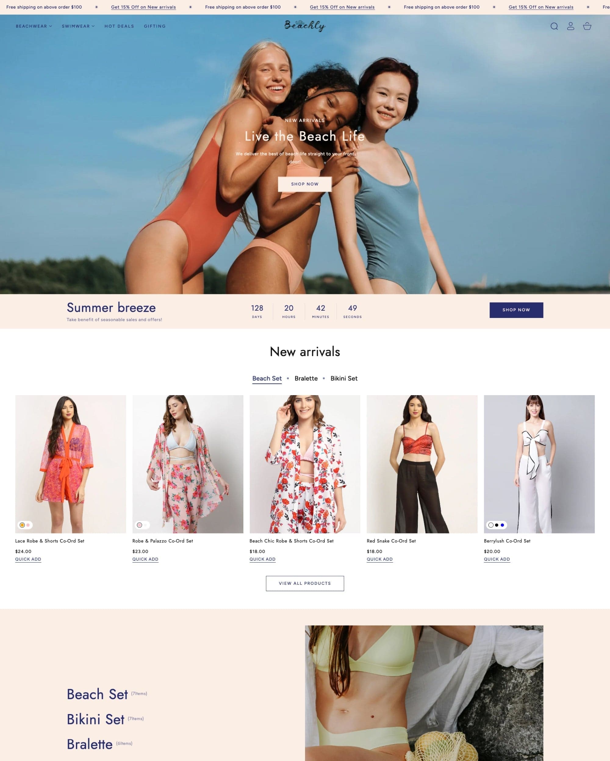 Vivid Beachly preset