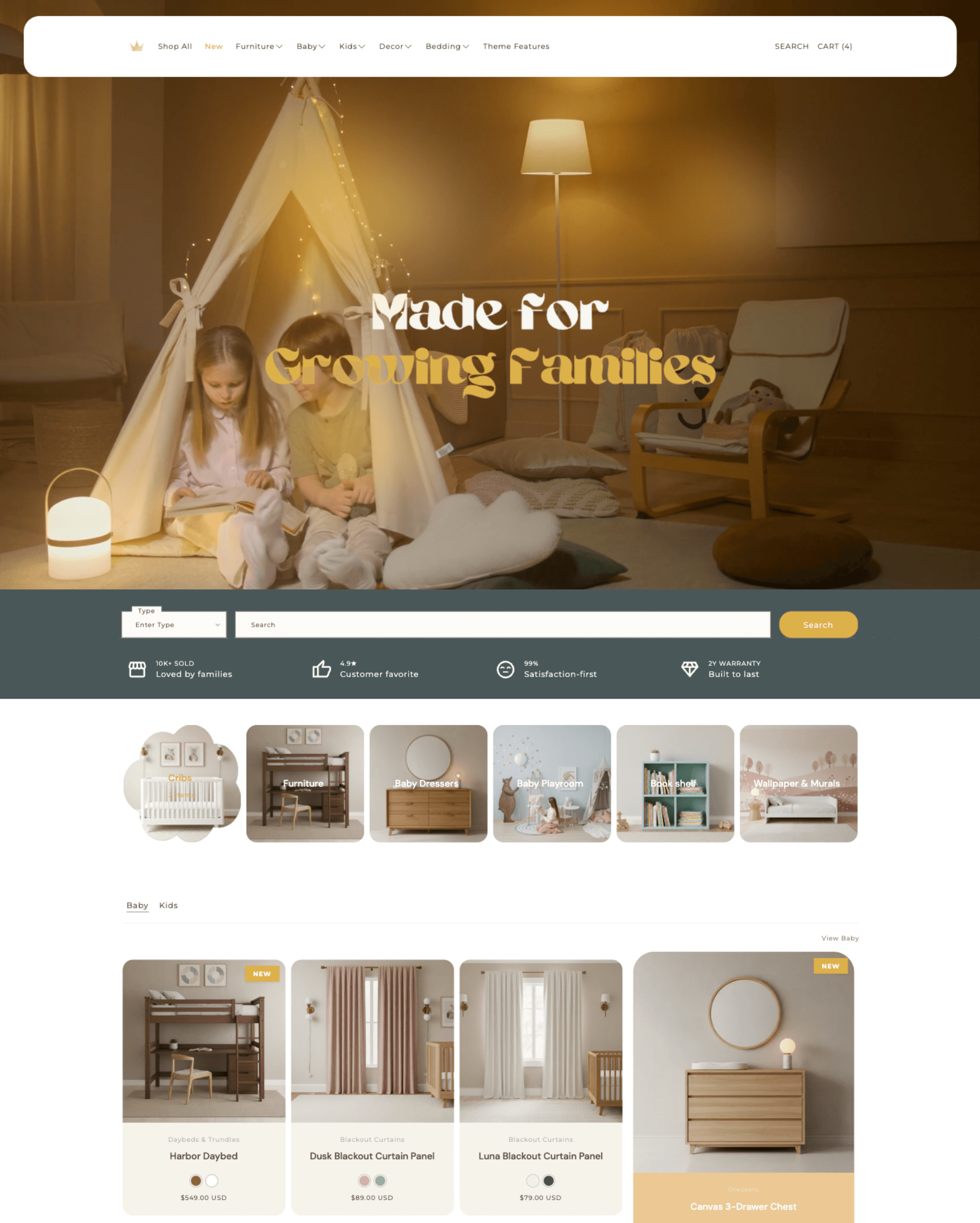 Agnes Shopify theme preview