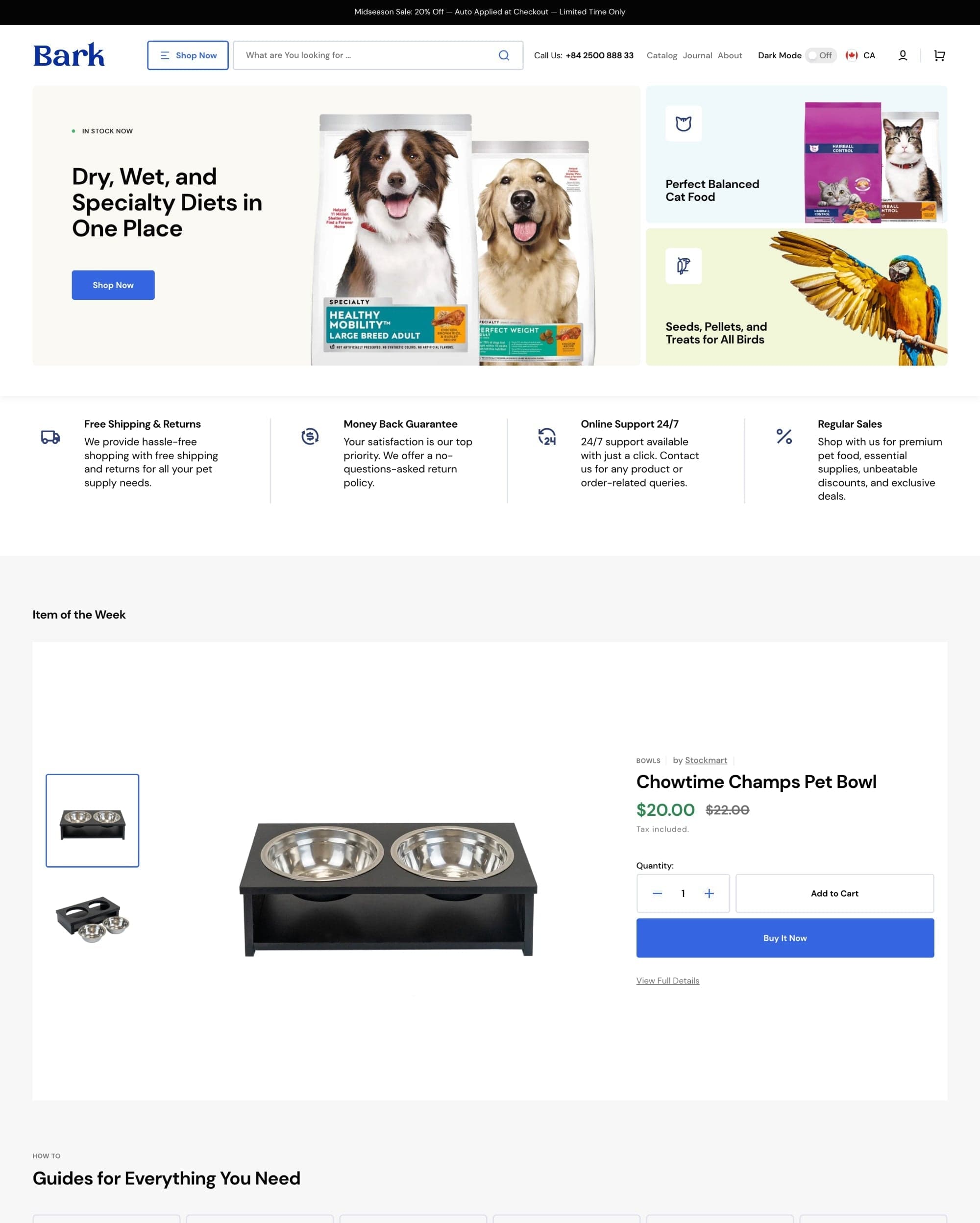 Stockmart Bark preset