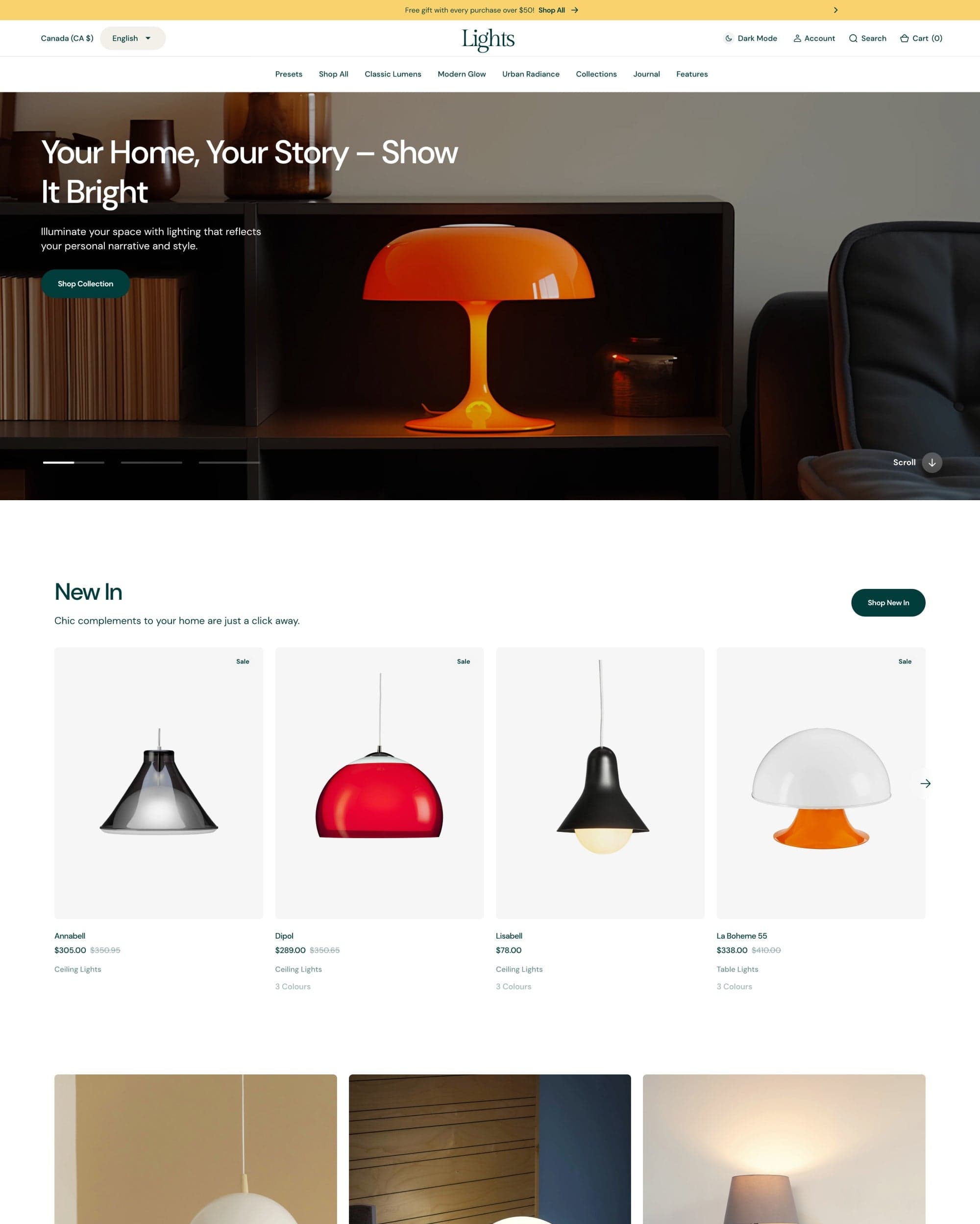 Barcelona Lights preset