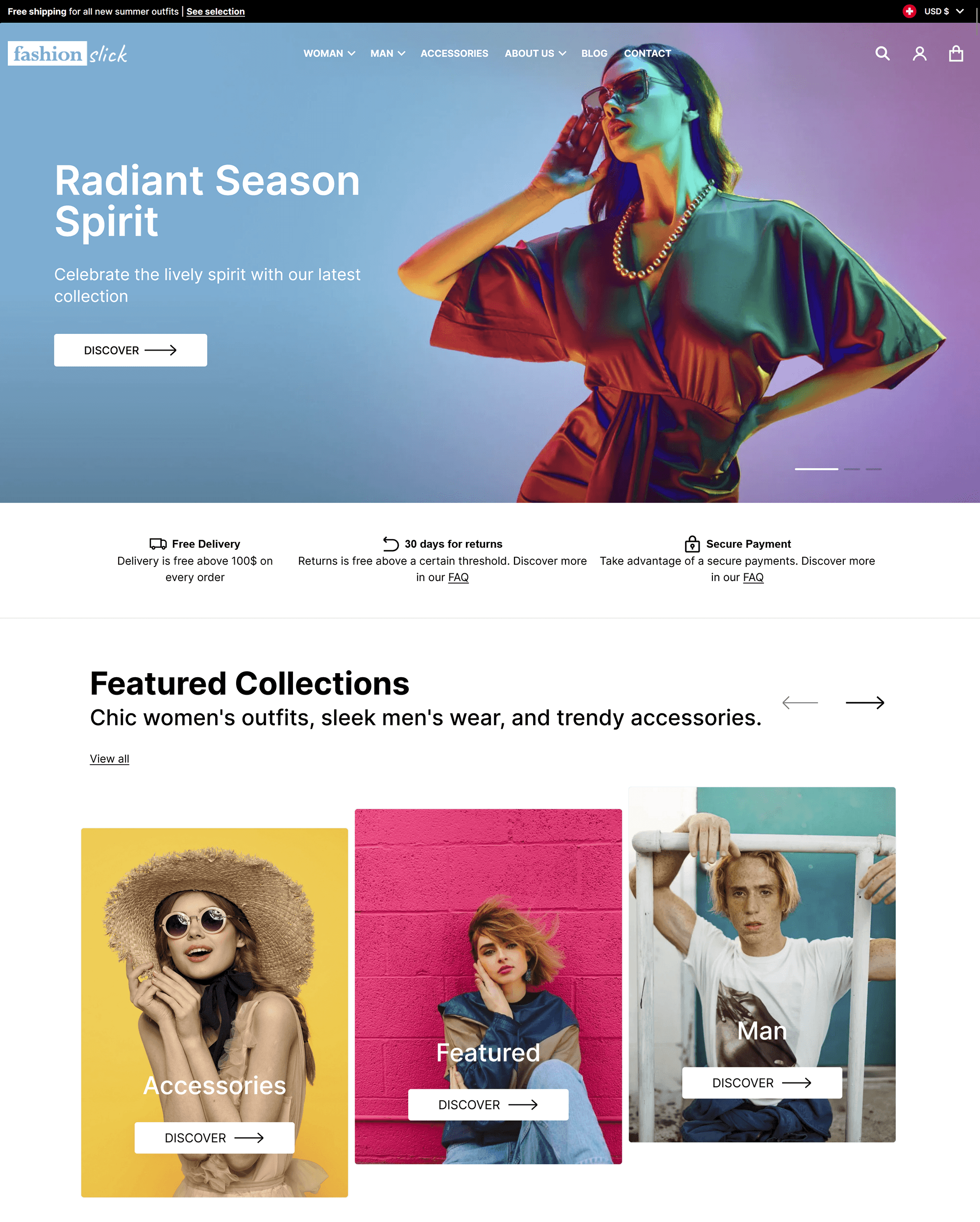 Divine Shopify theme preview