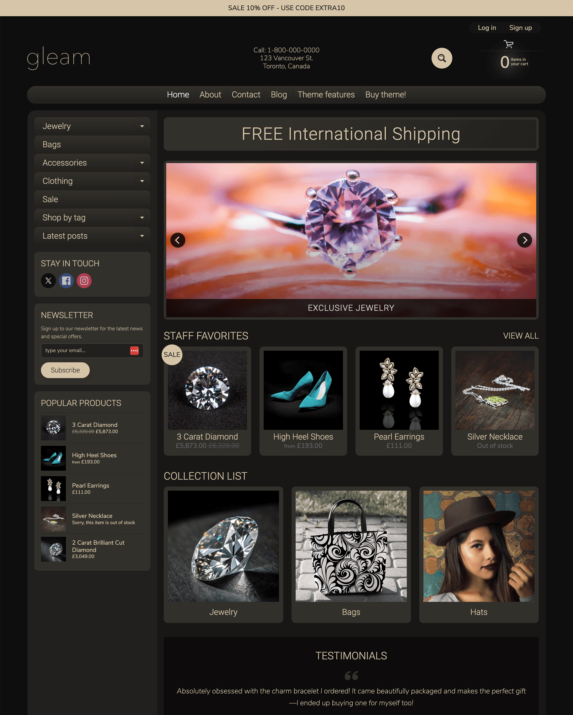 Sunrise Gleam preset