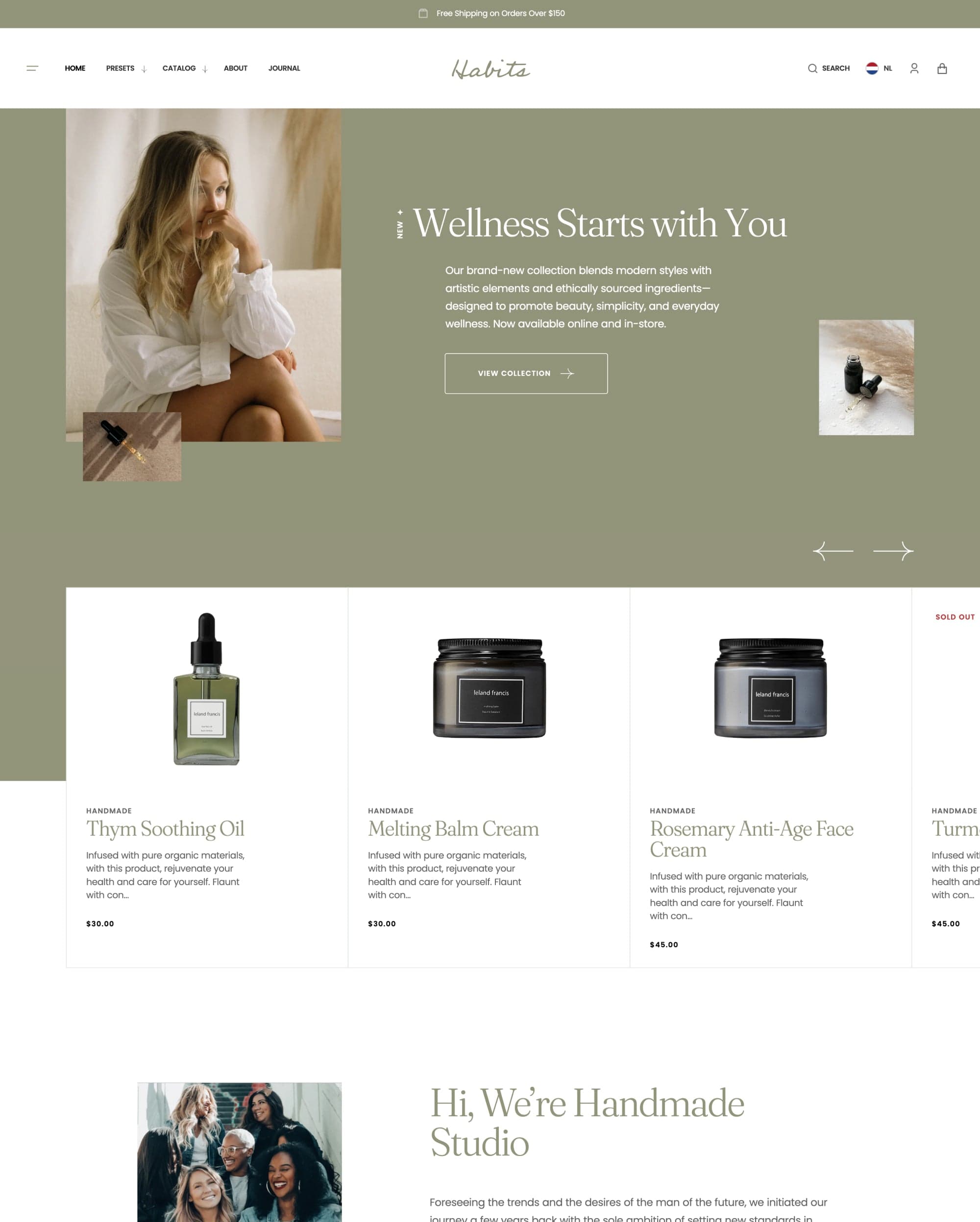 Handmade Habits preset