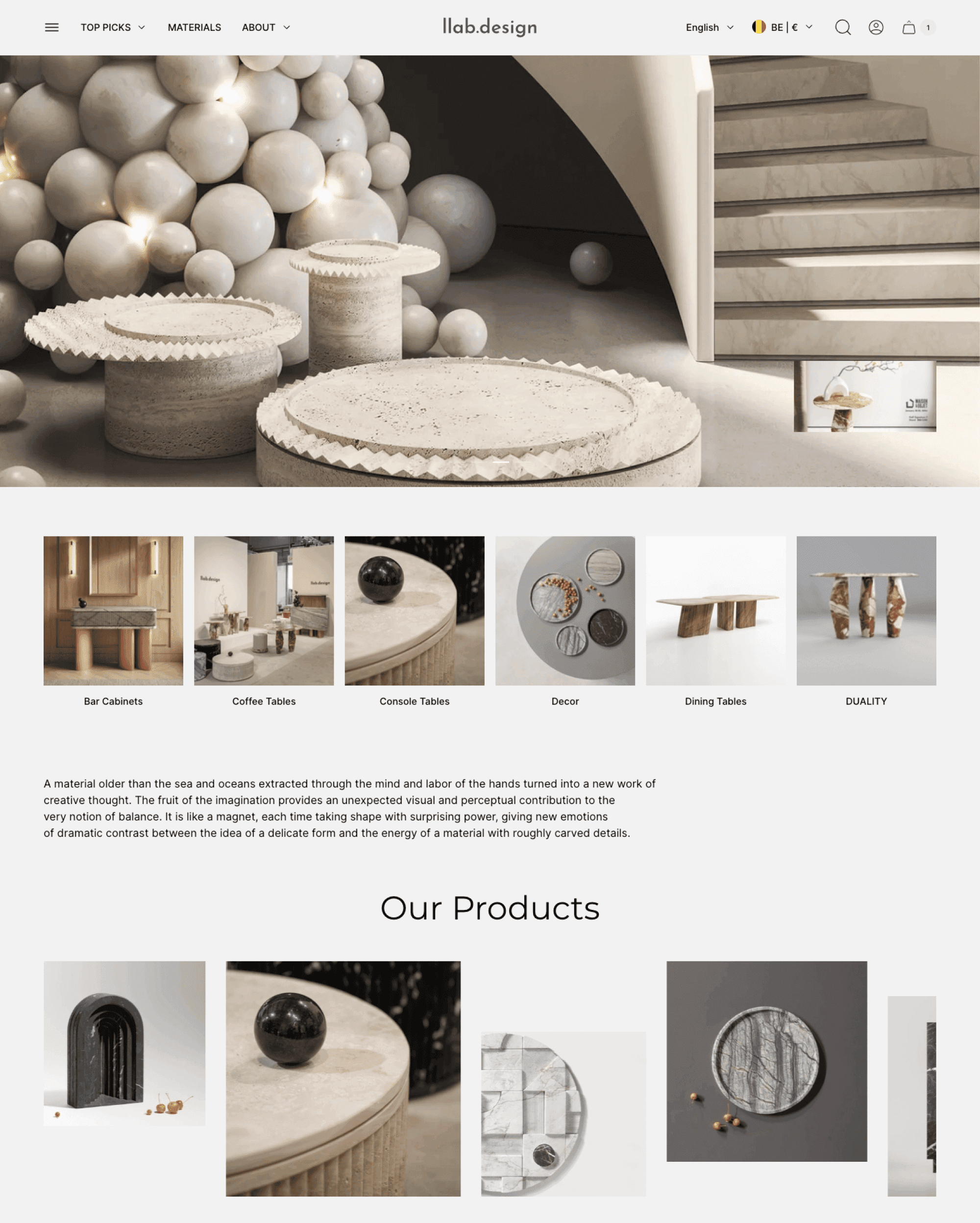 Allure Carrara preset