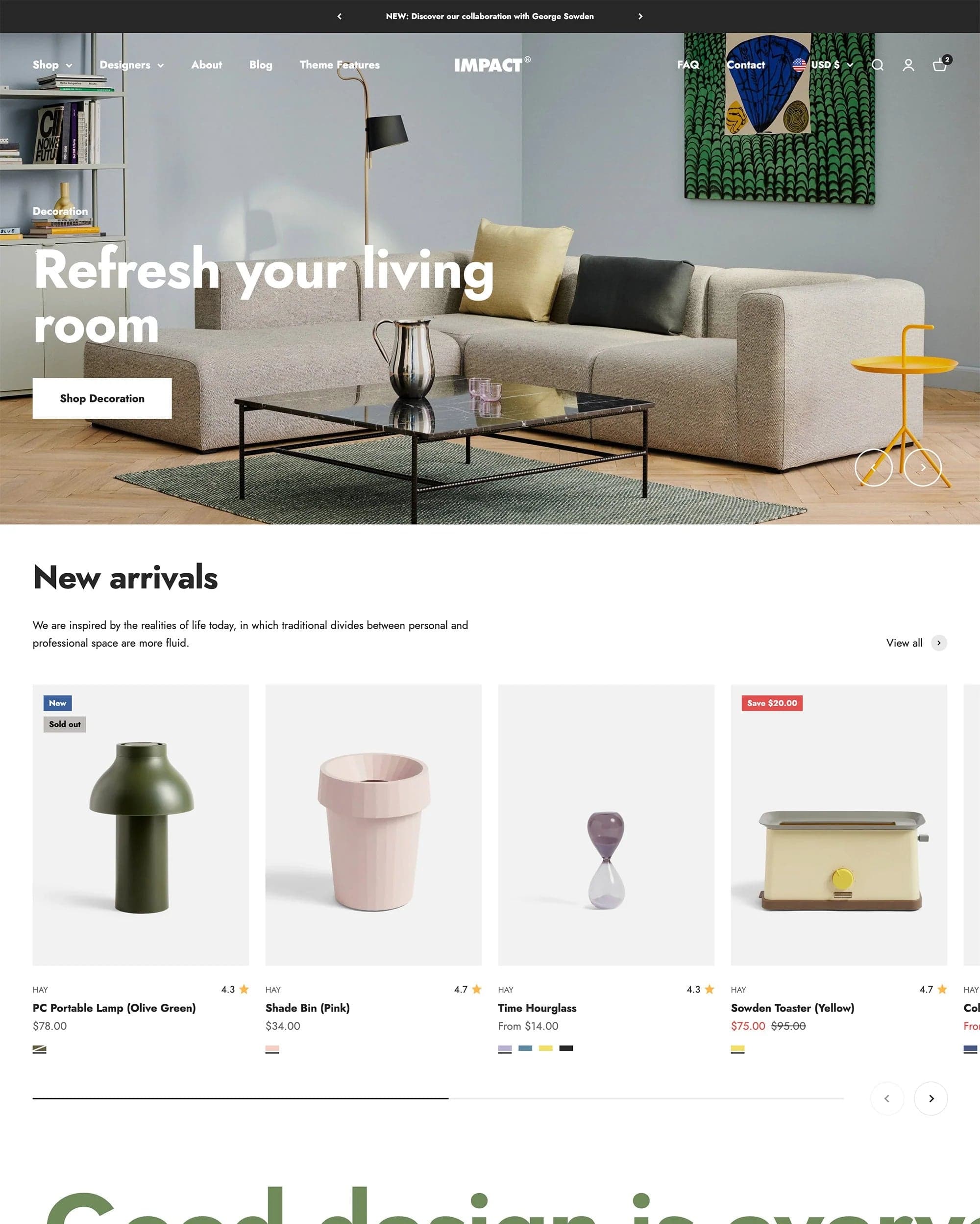Impact Cocoon preset