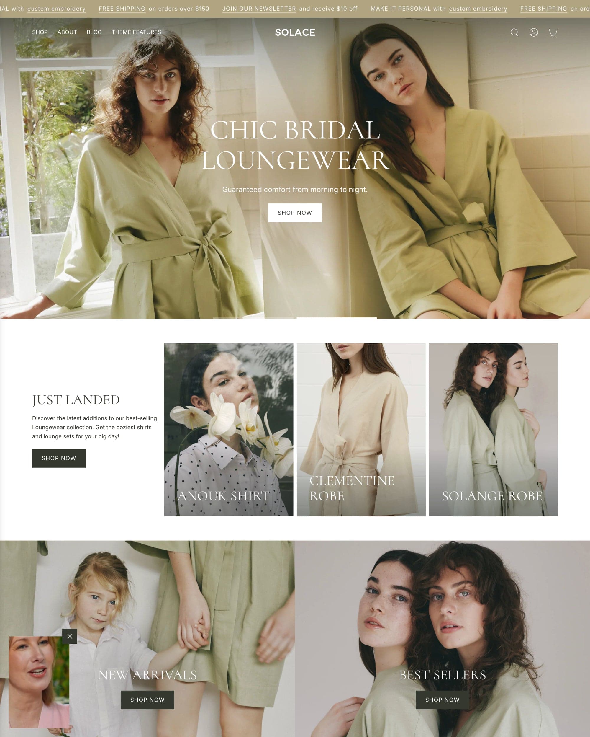 Envy Shopify theme preview