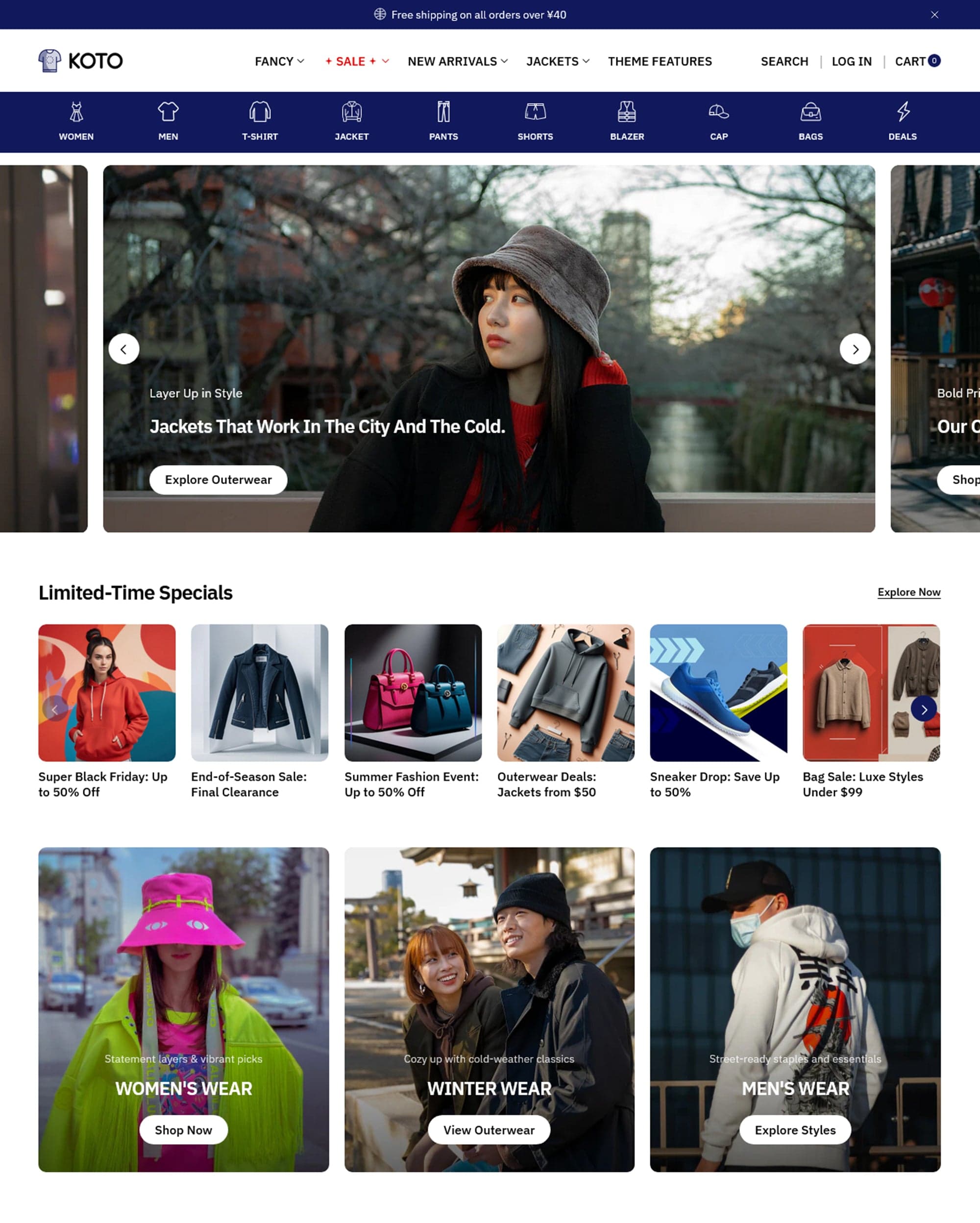 Koto Shopify theme preview