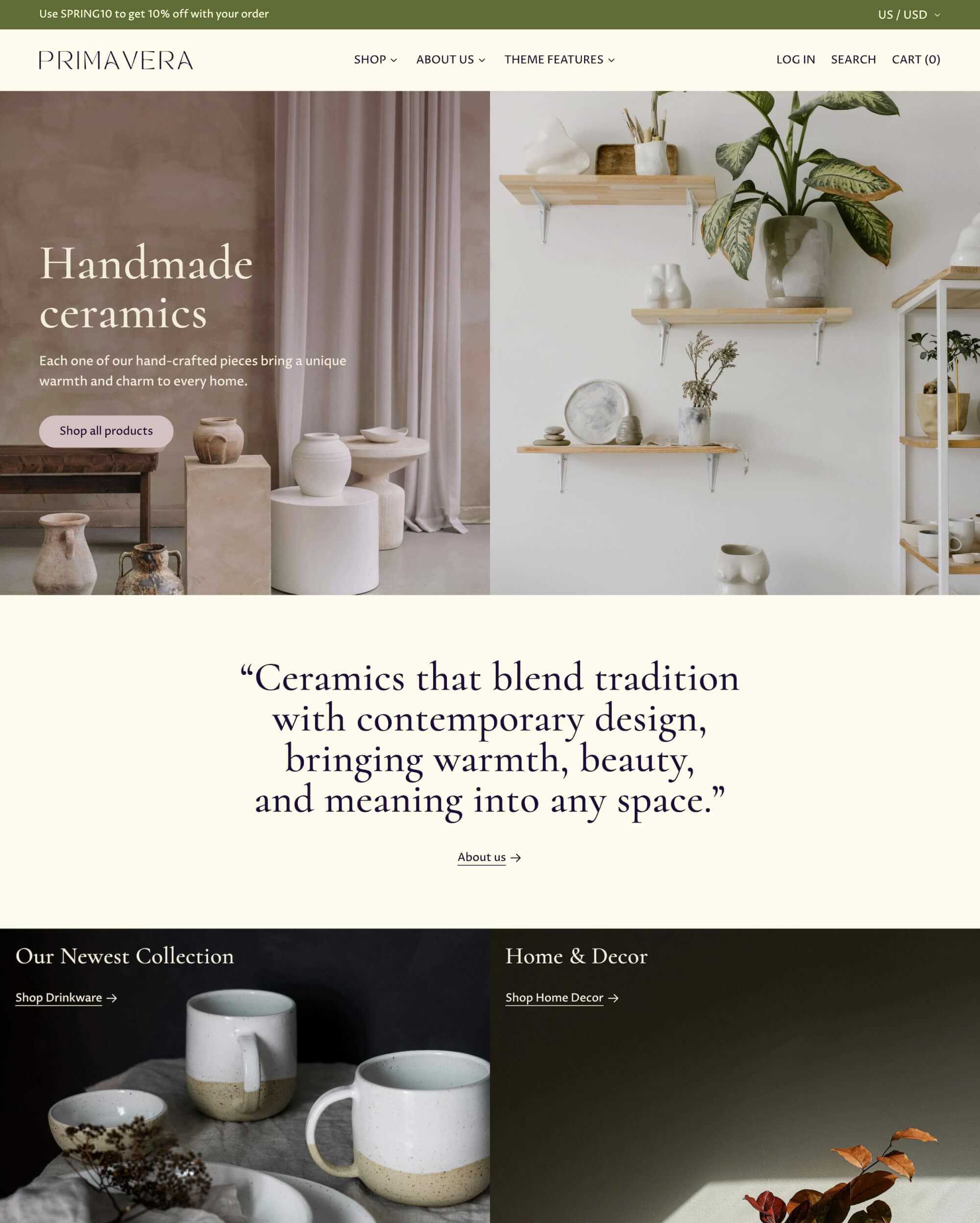 Primavera Gaia preset