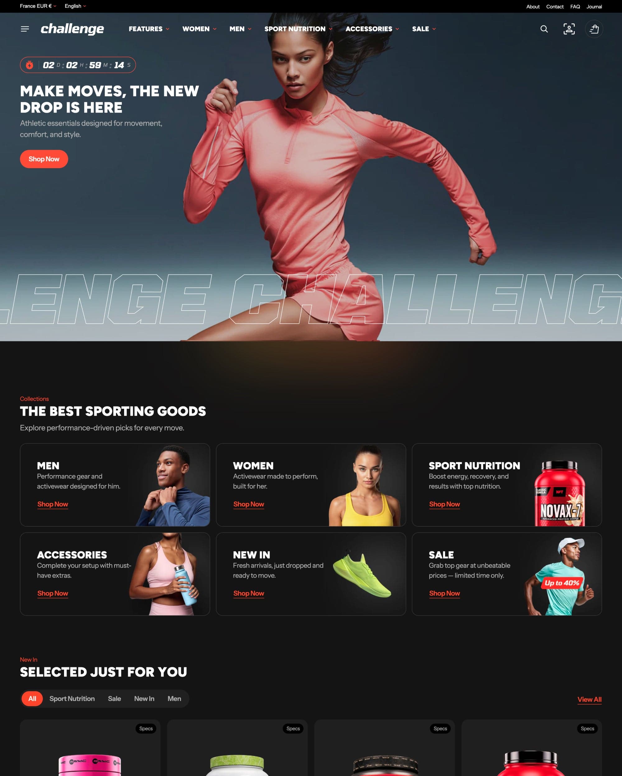 Force Challenge preset