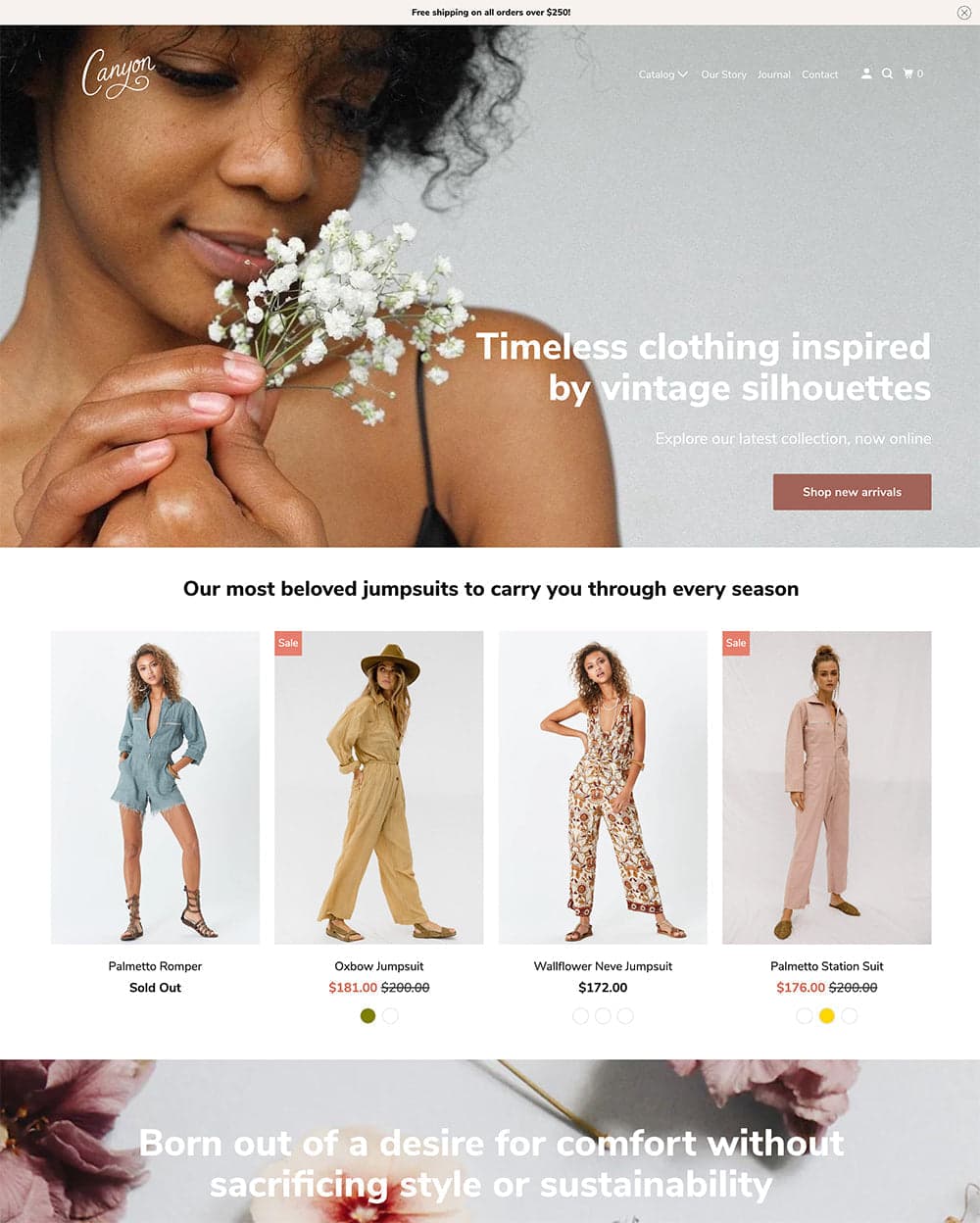 Parallax Canyon preset