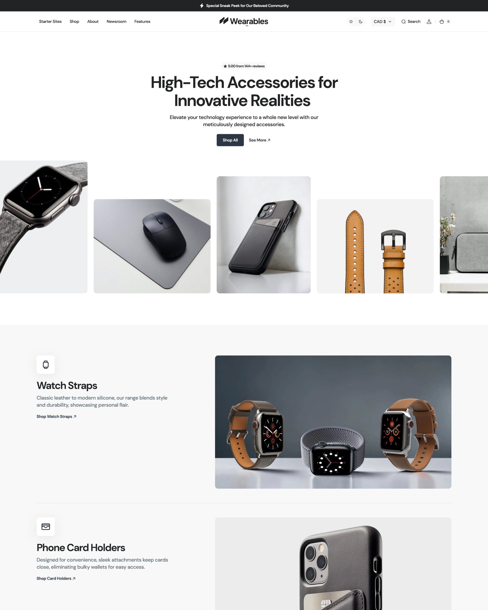 Digital Wearables preset