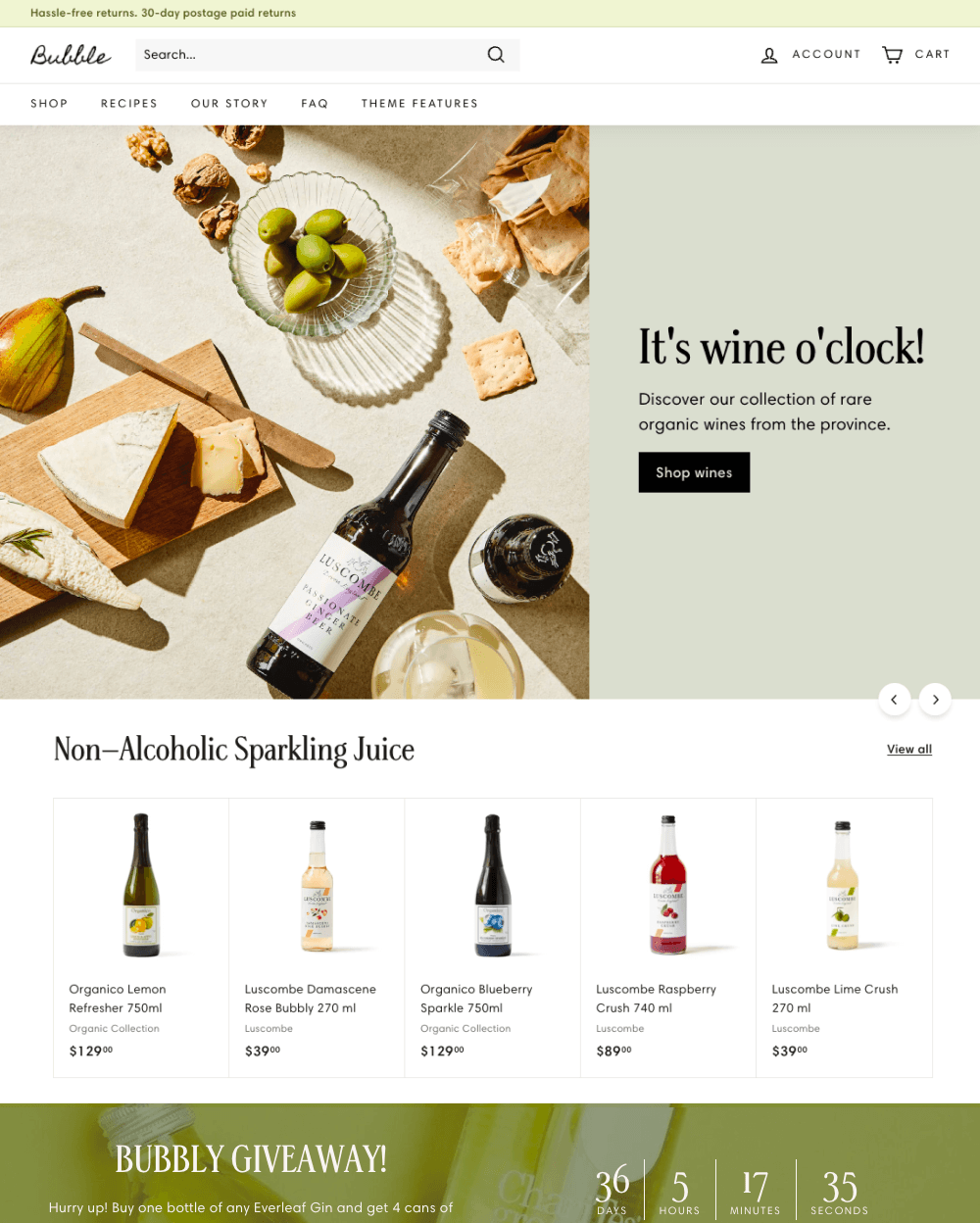 Expanse Spritz preset