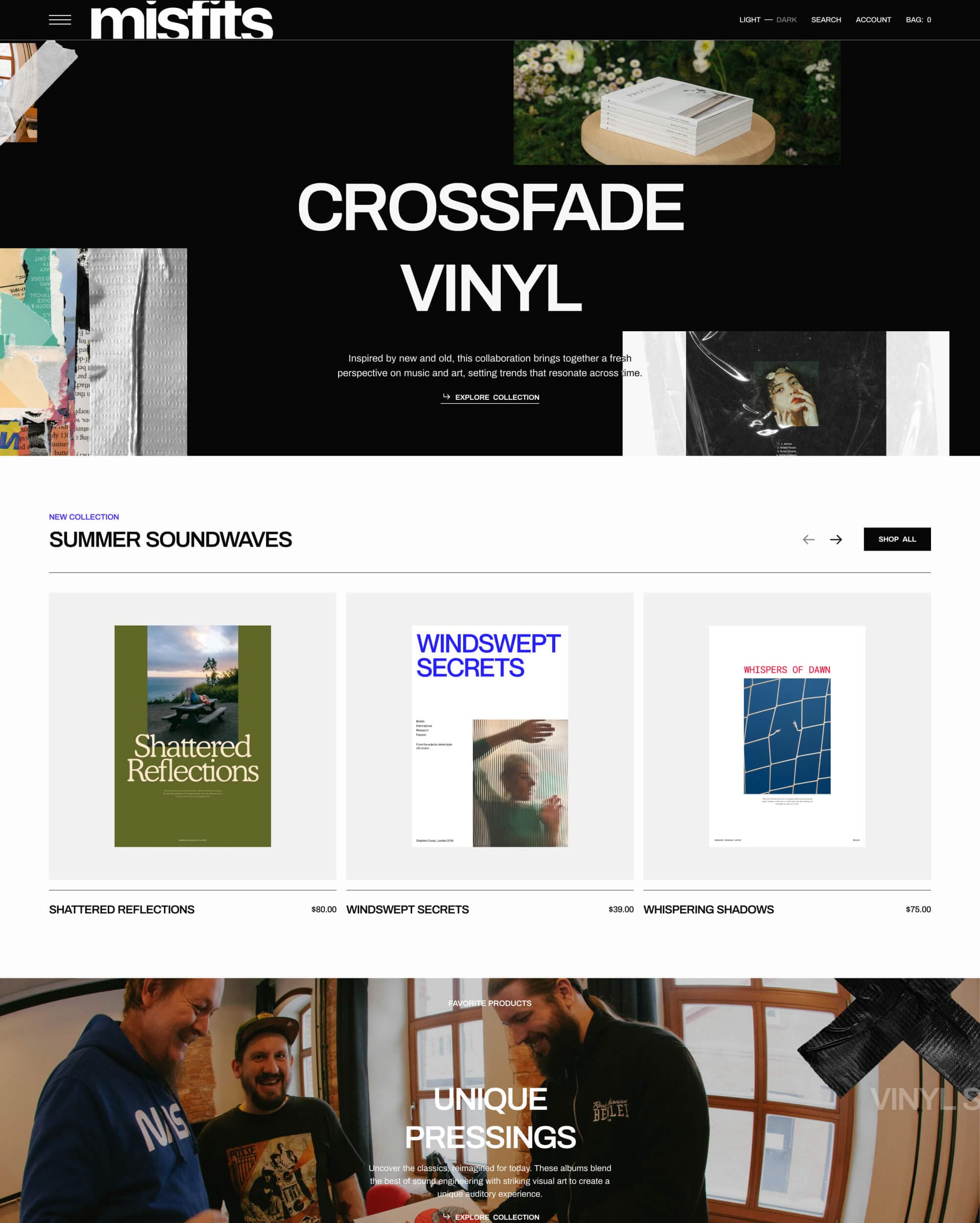 Outsiders Misfits preset