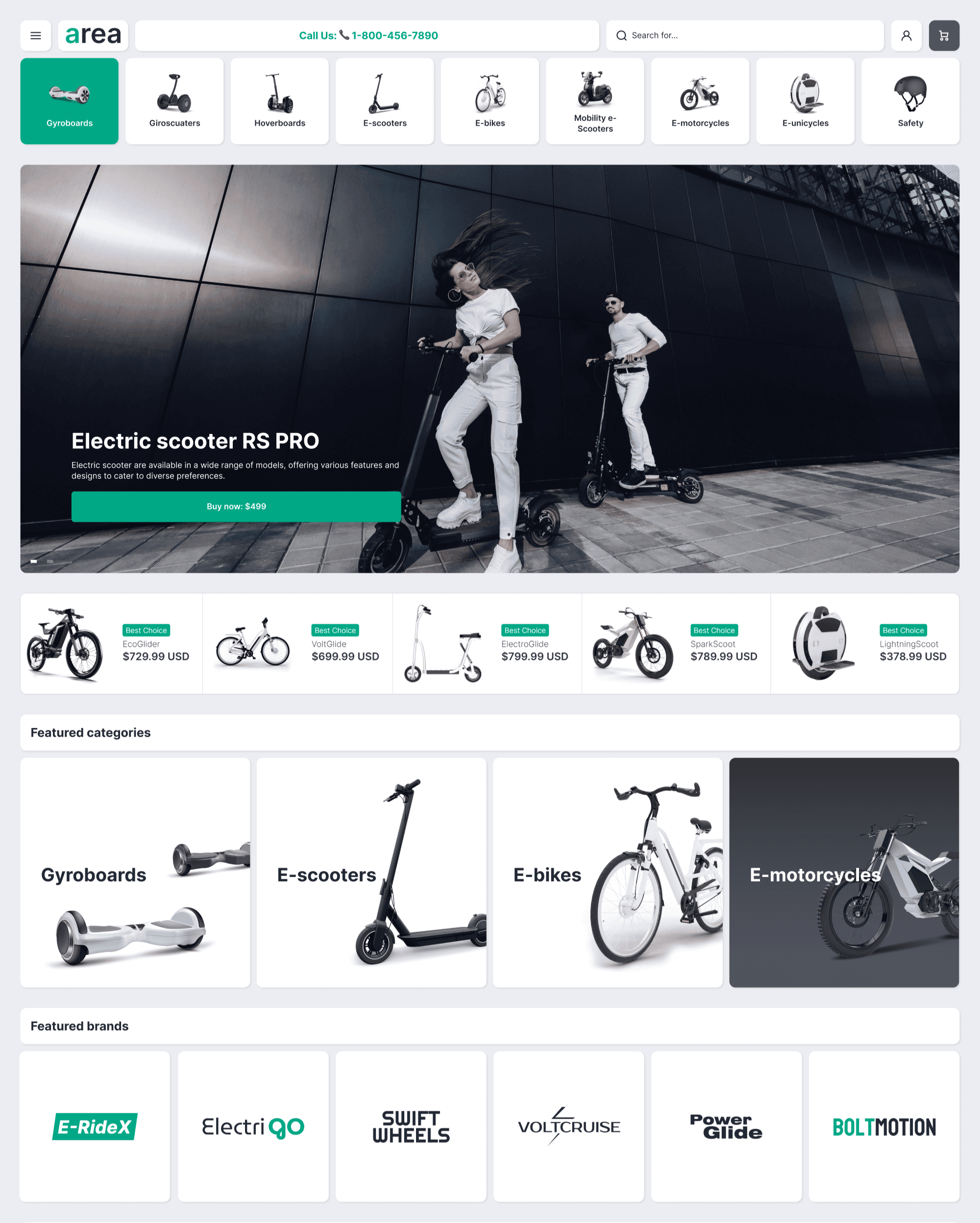 Area Technical preset