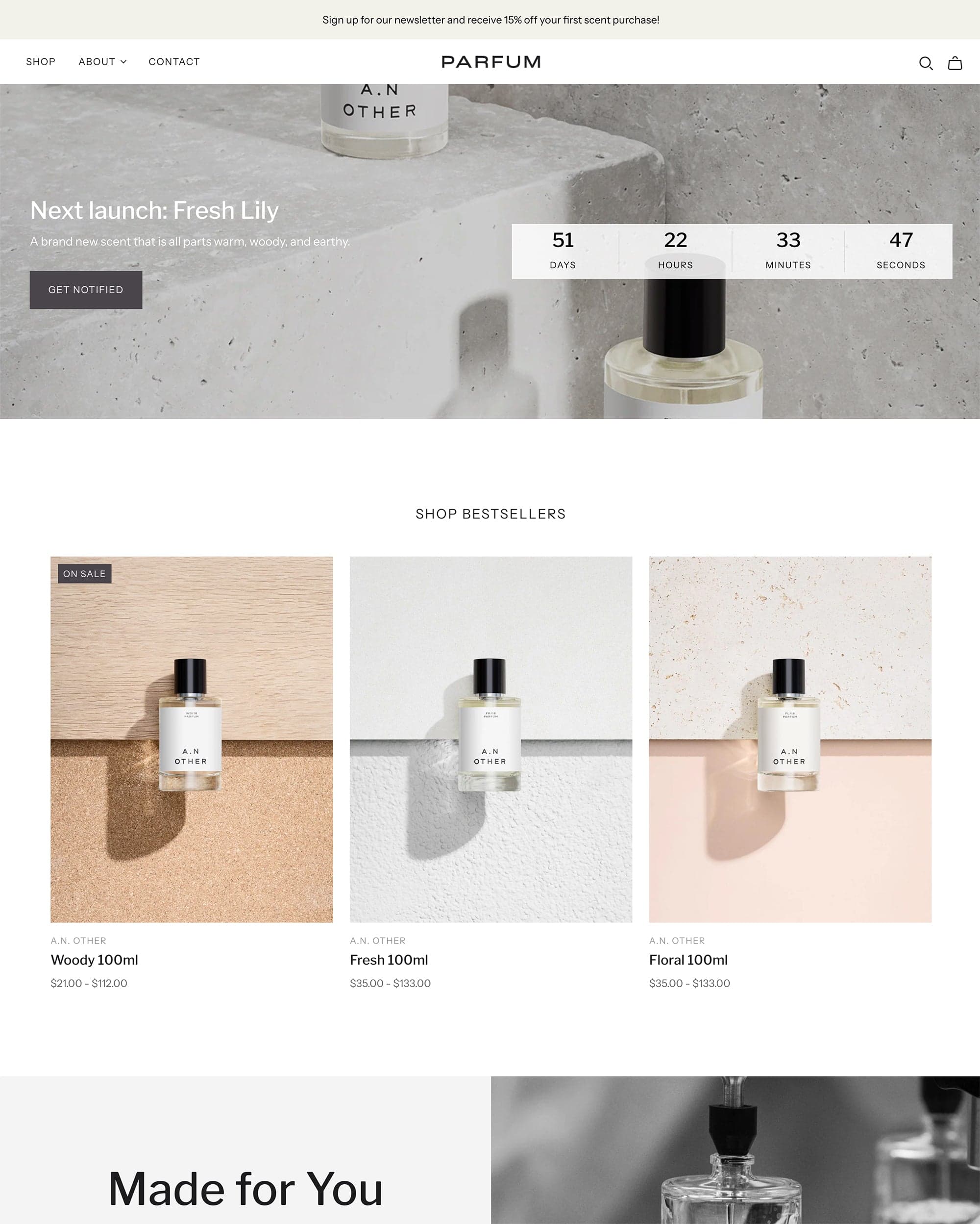 Atlantic Parfum preset