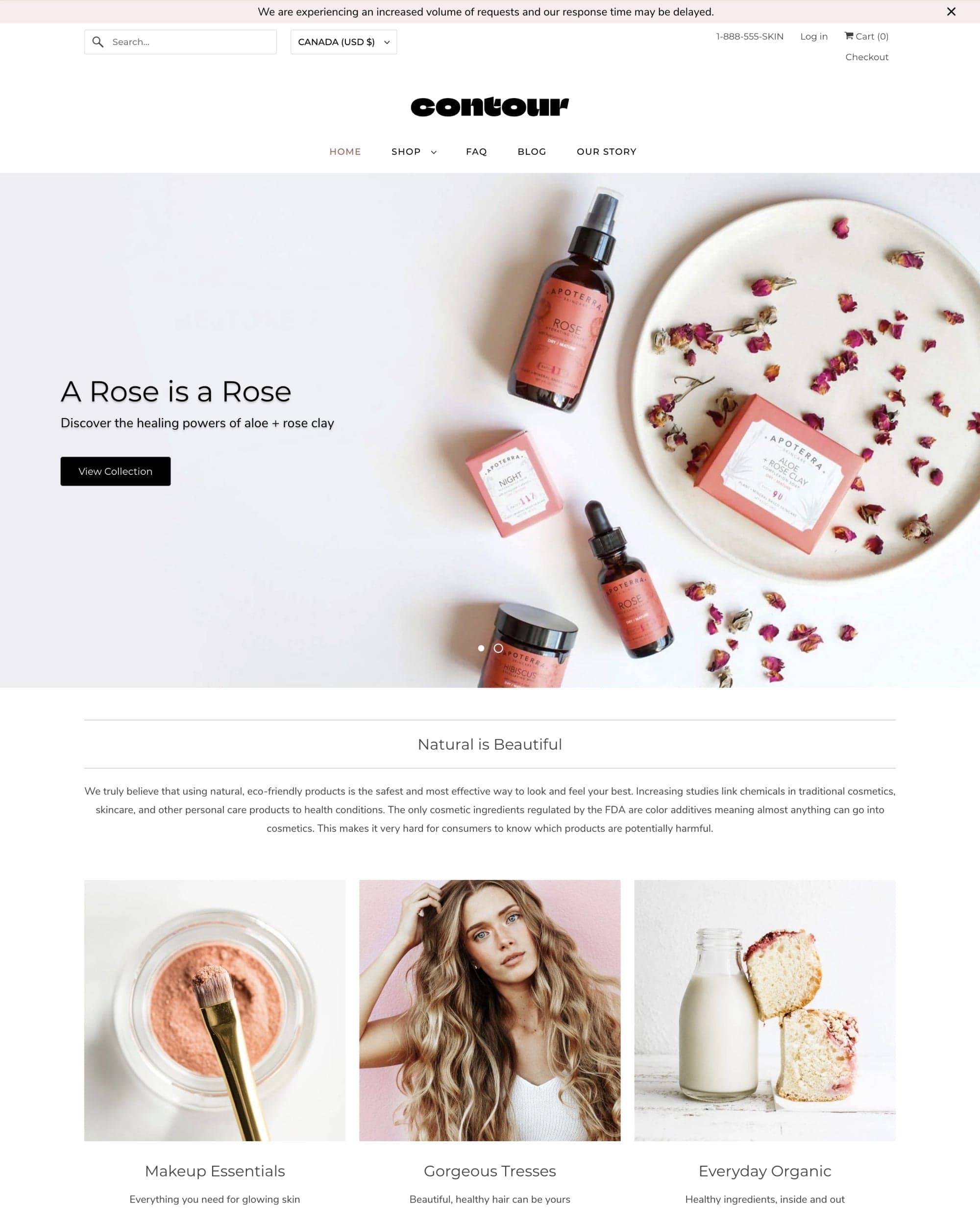 Responsive Contour preset