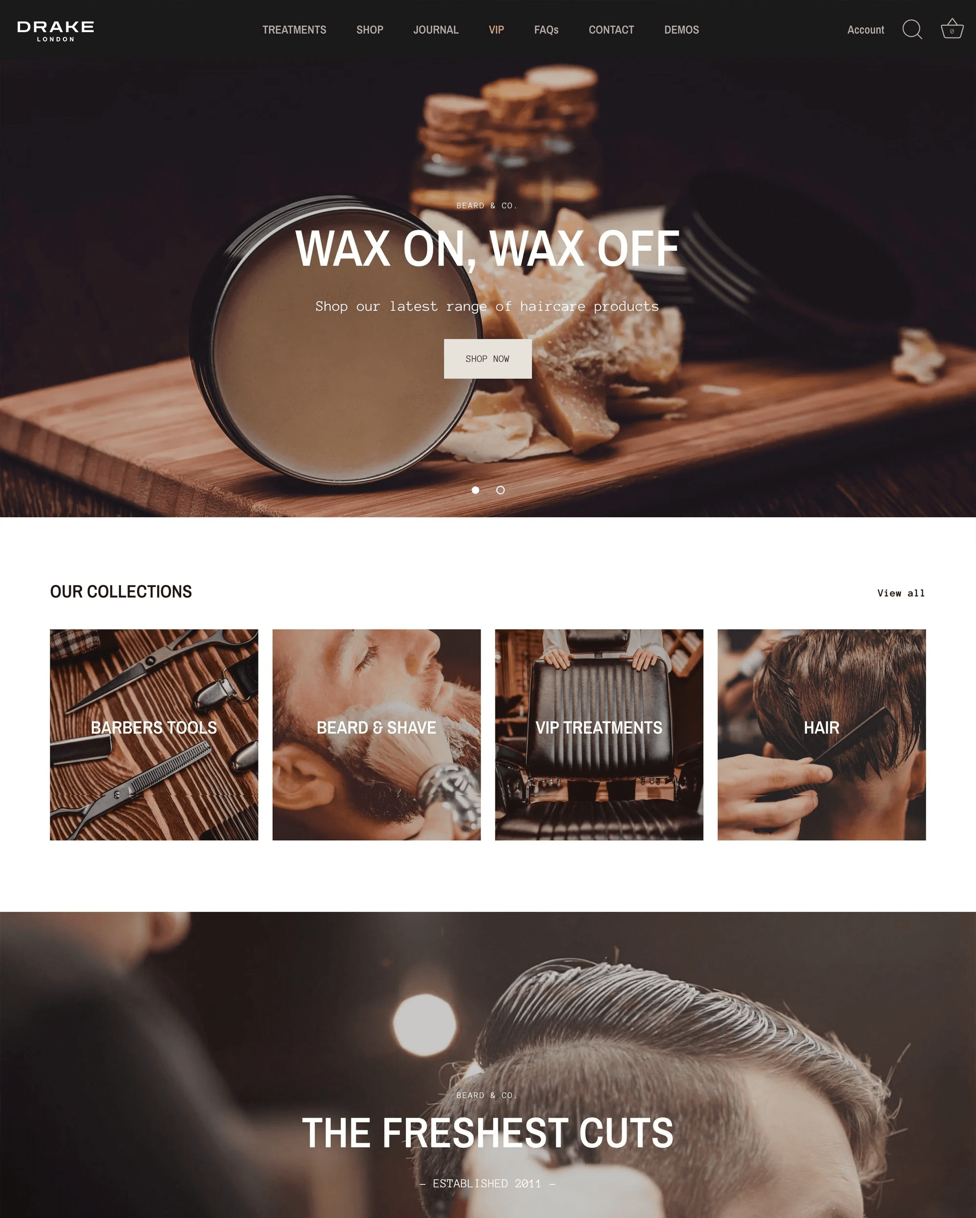 Showcase Drake preset