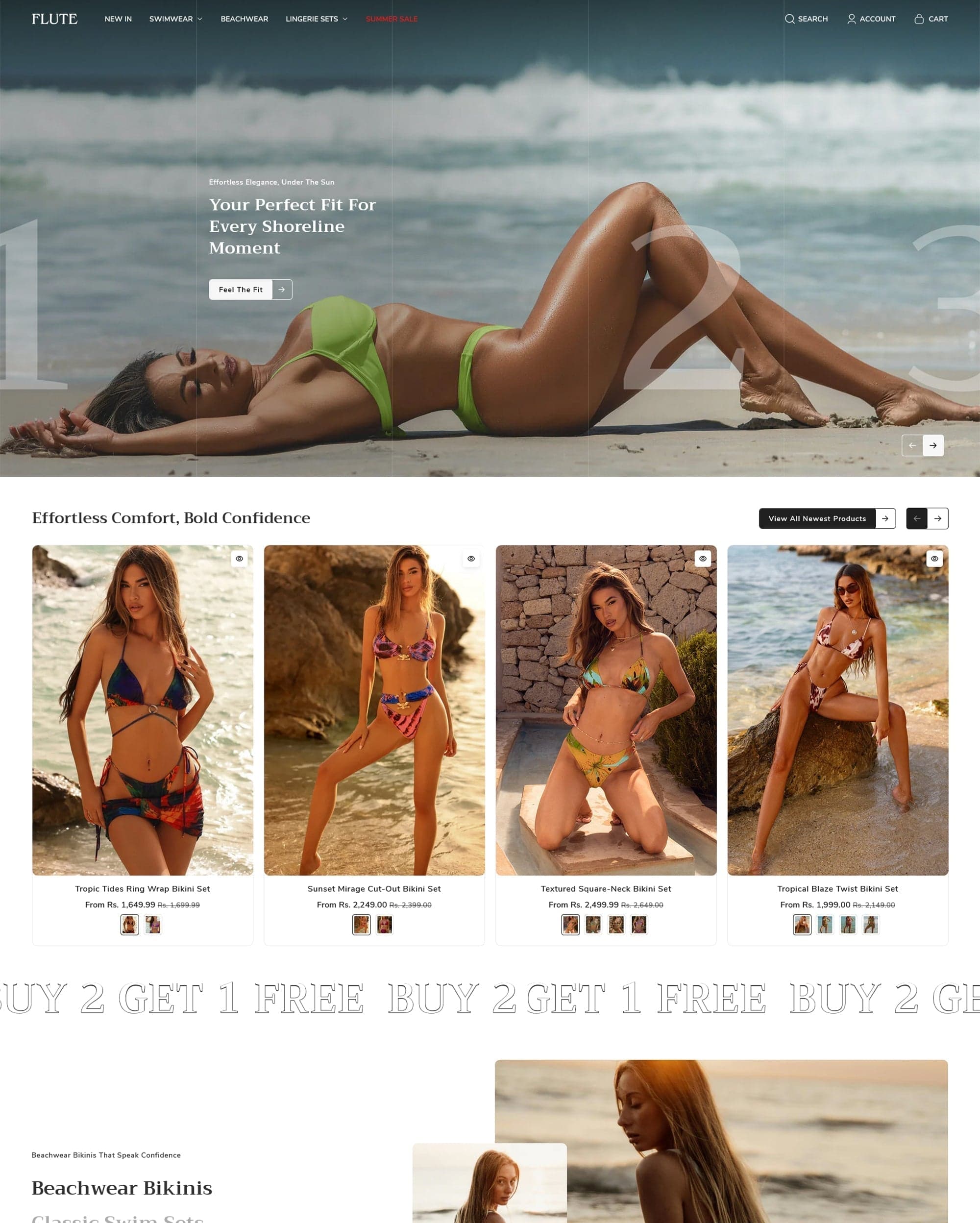 Flute Shopify theme preview