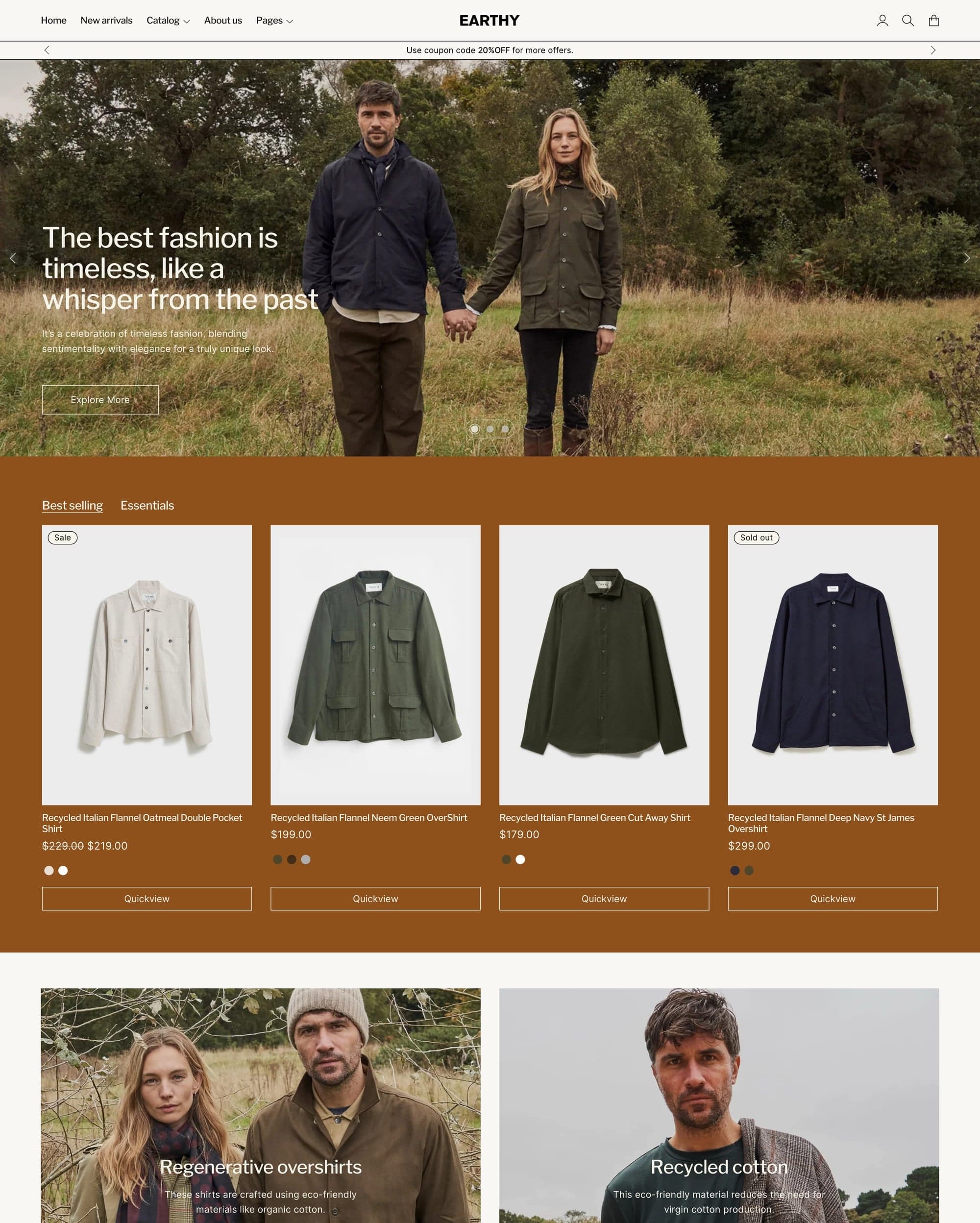 Nostalgia Earthy preset