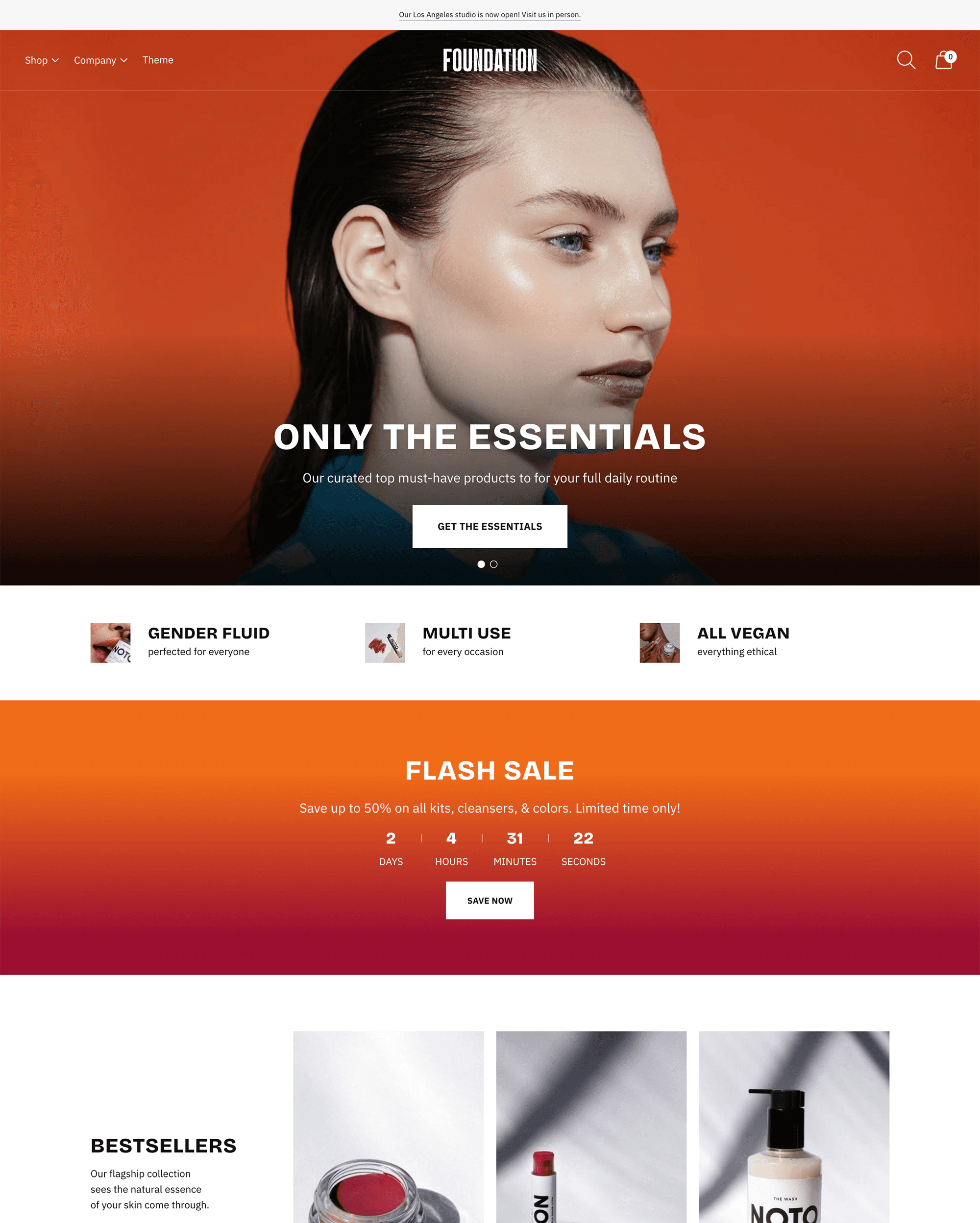 Spark Foundation preset