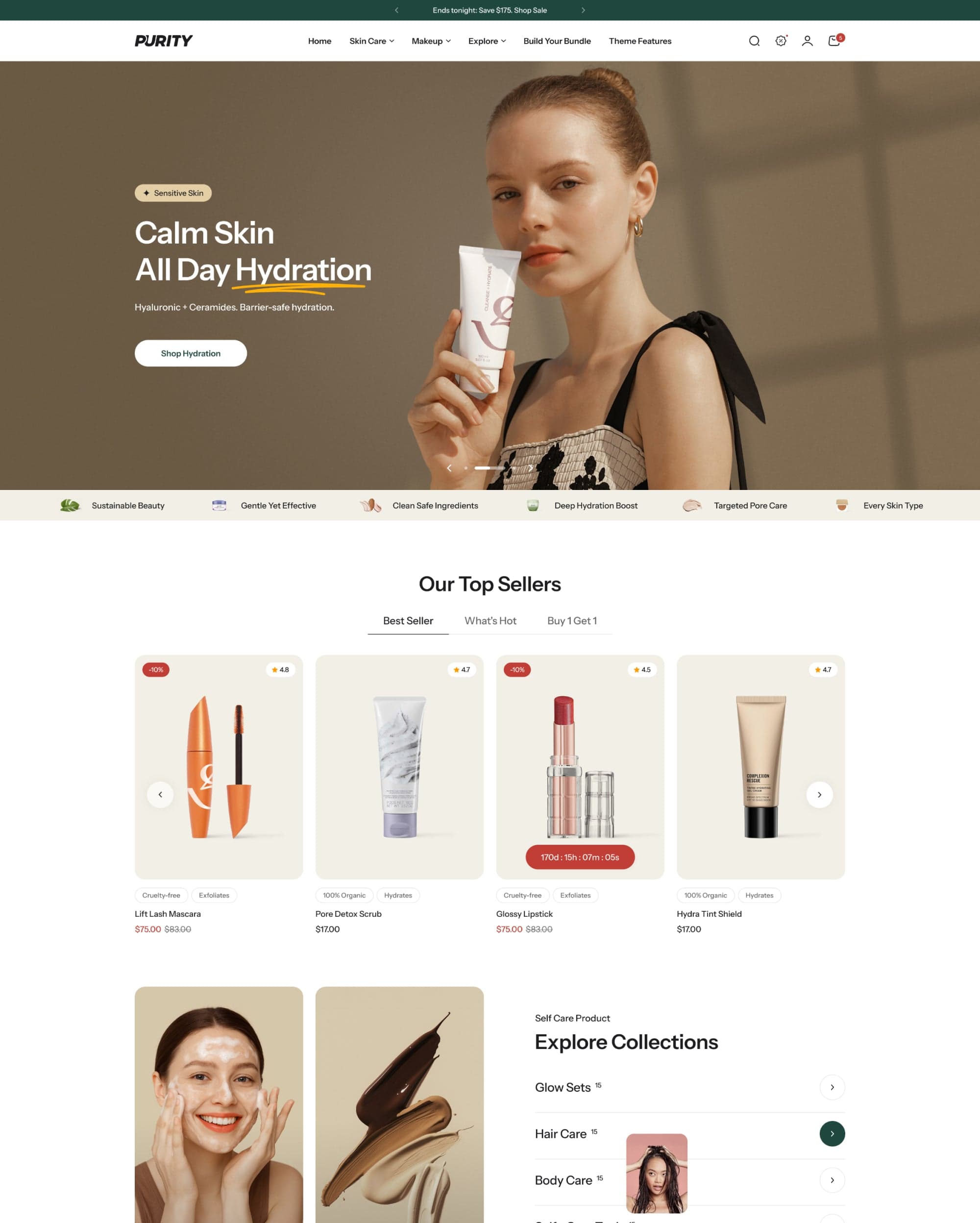 Purity Shopify theme preview