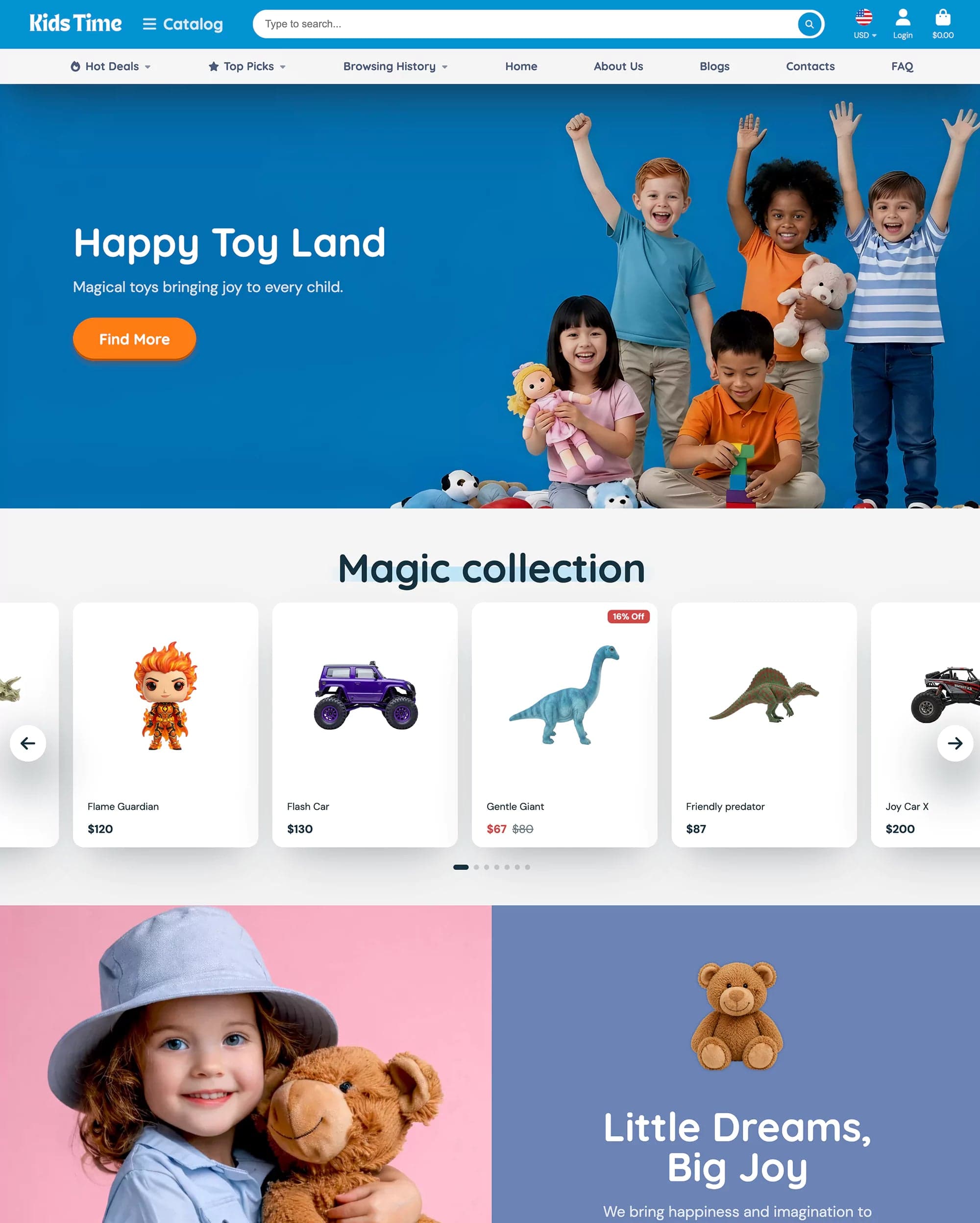 KidsTime preset
