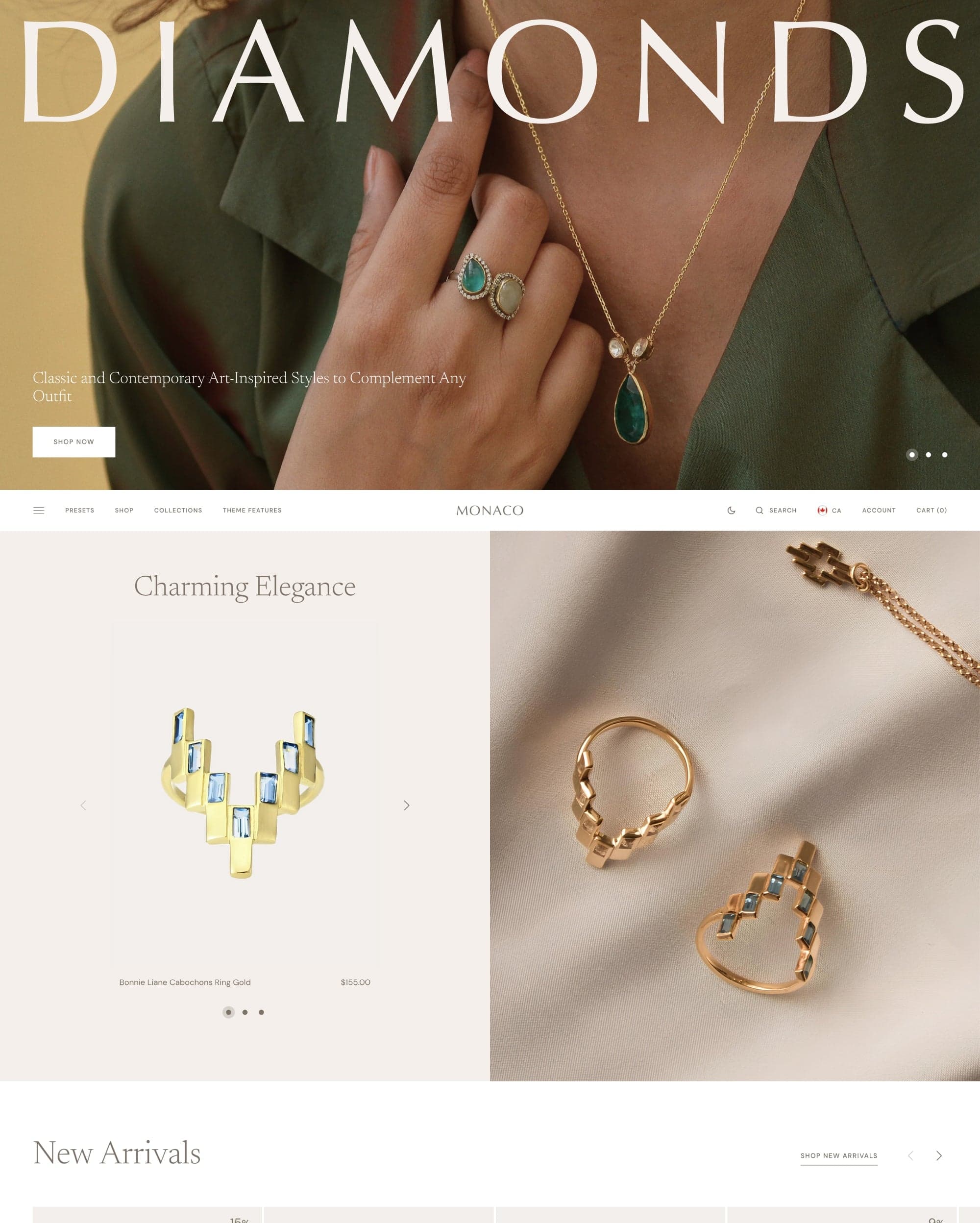 Monaco Diamonds preset