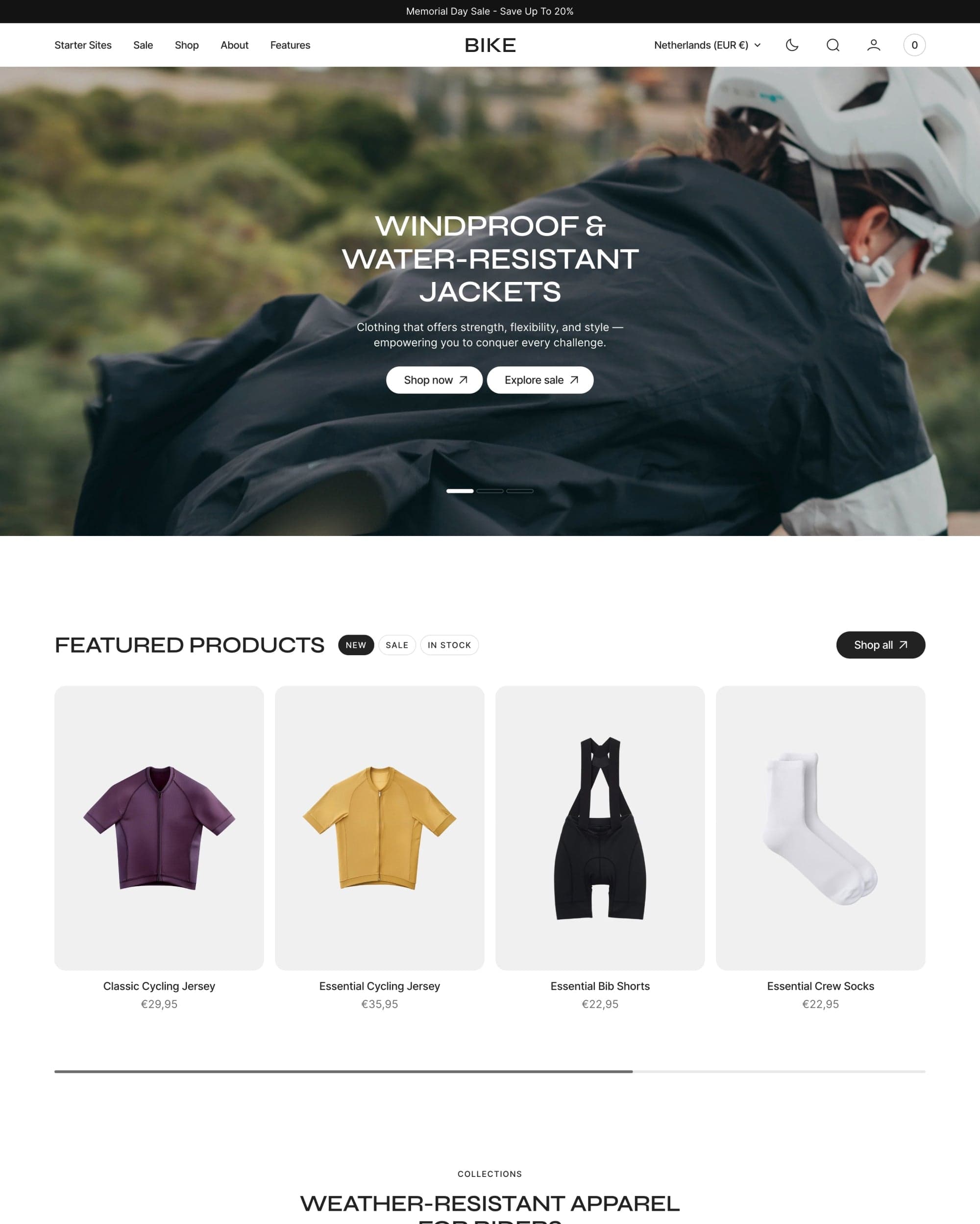 San Francisco Bike preset