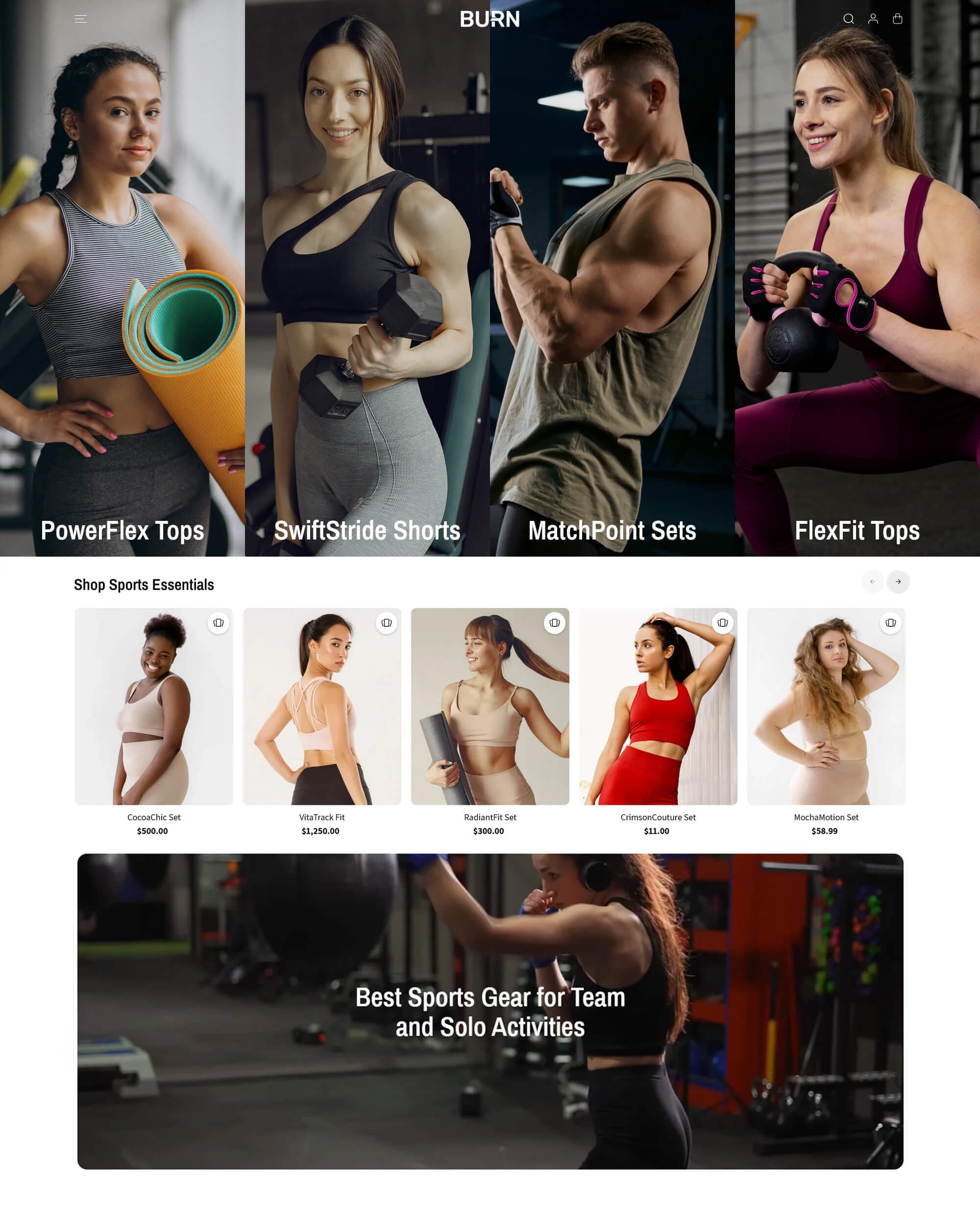 Yuva Burn preset