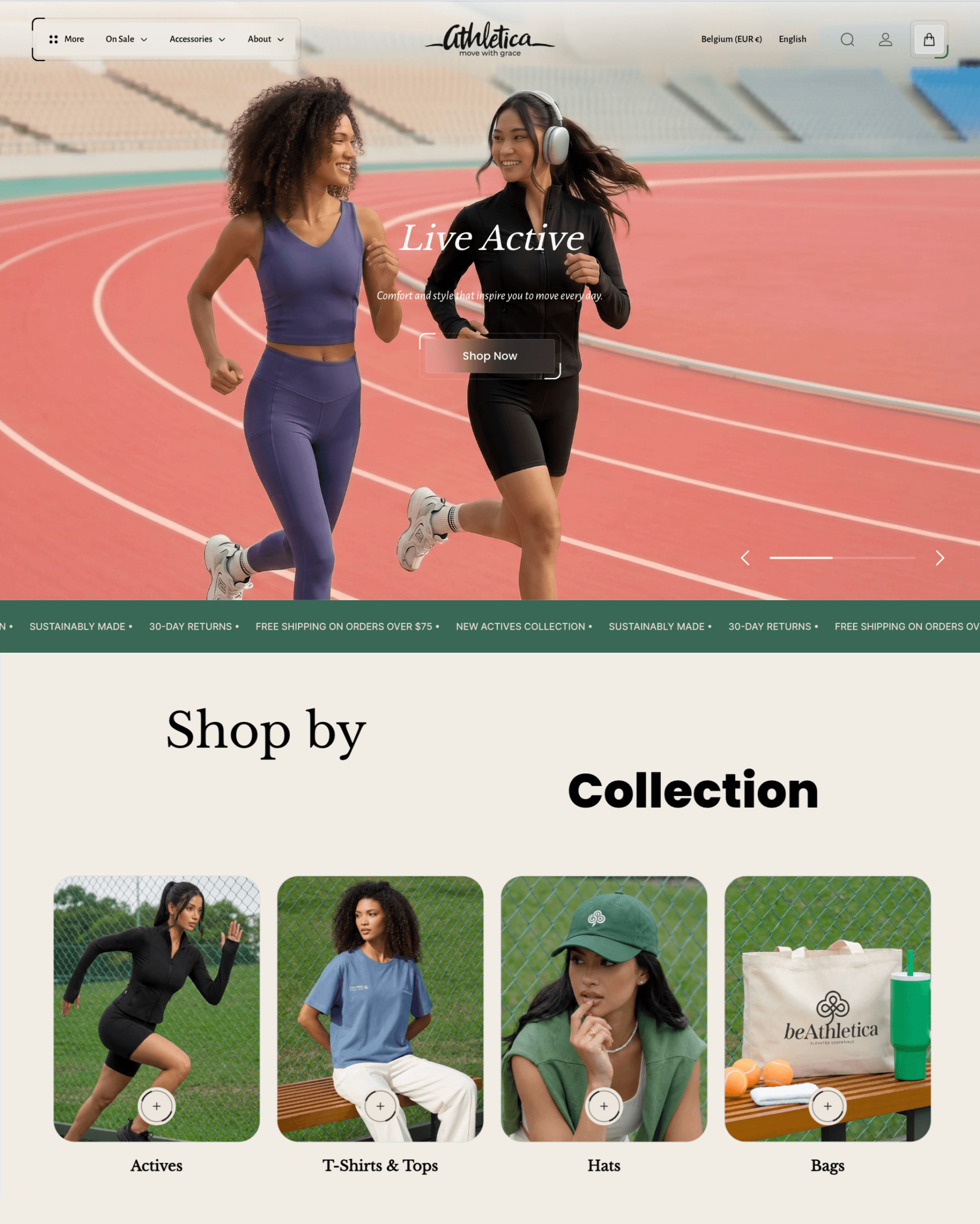 Victory Athletica preset