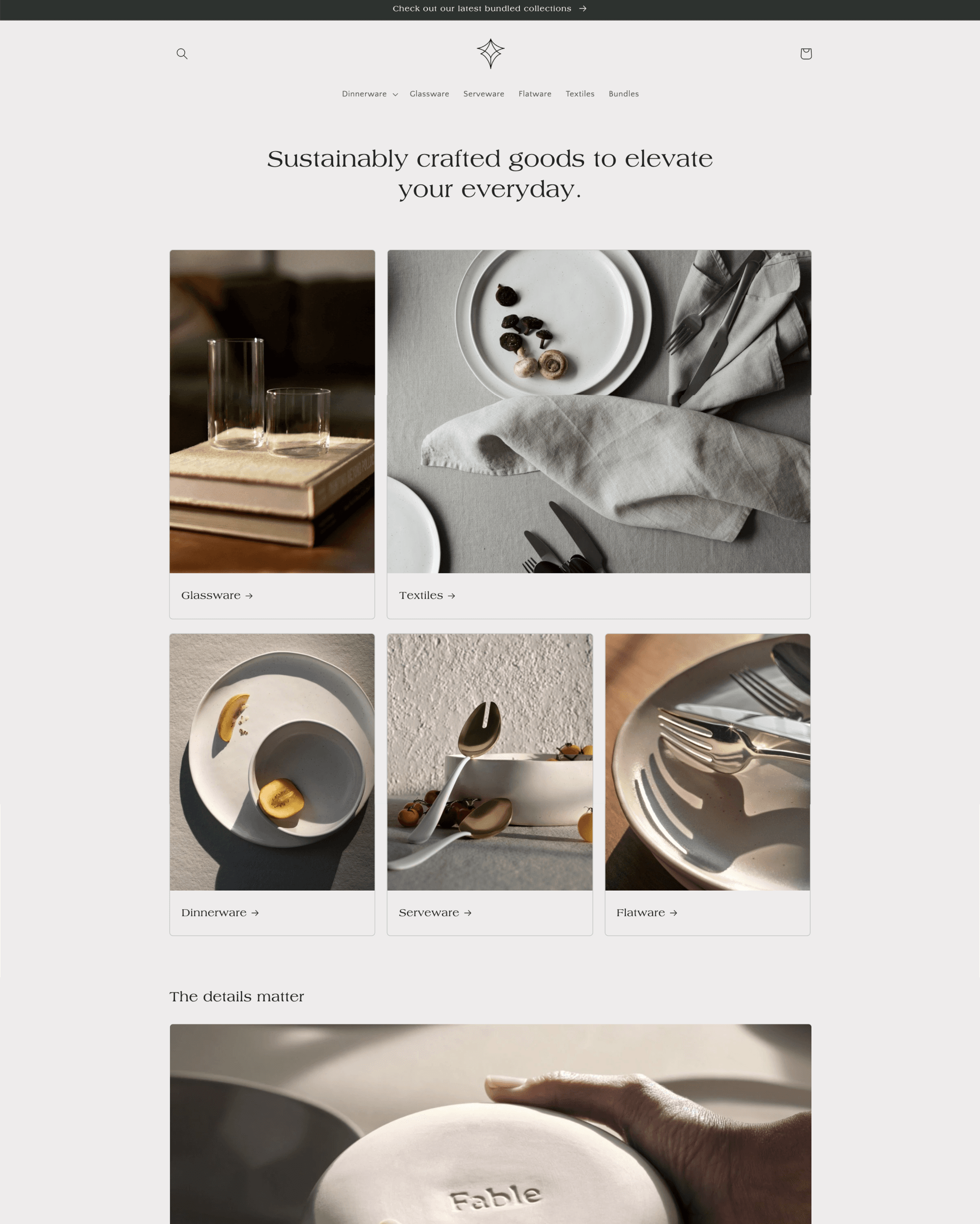 Craft Shopify theme preview