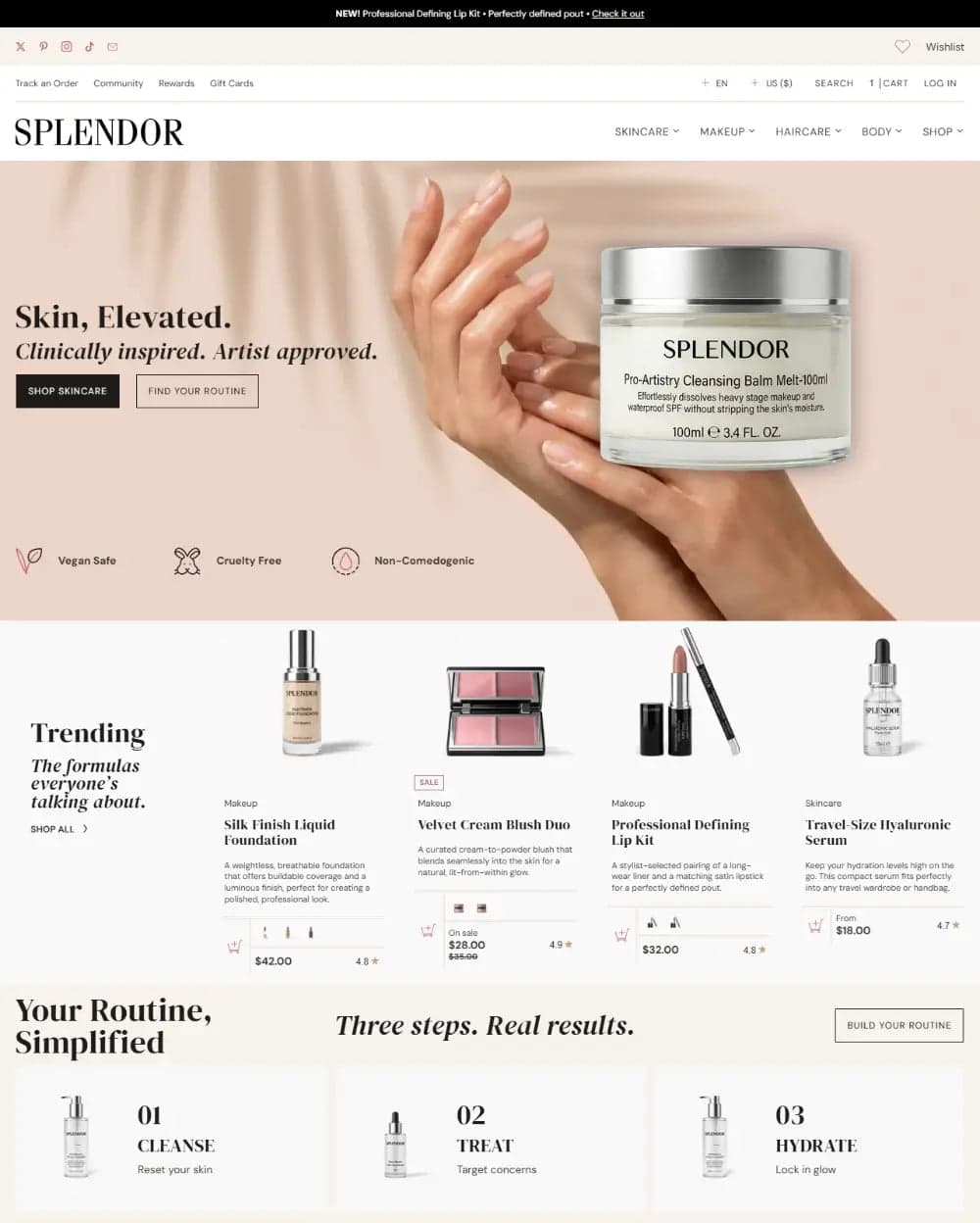 Bespoke Splendor preset