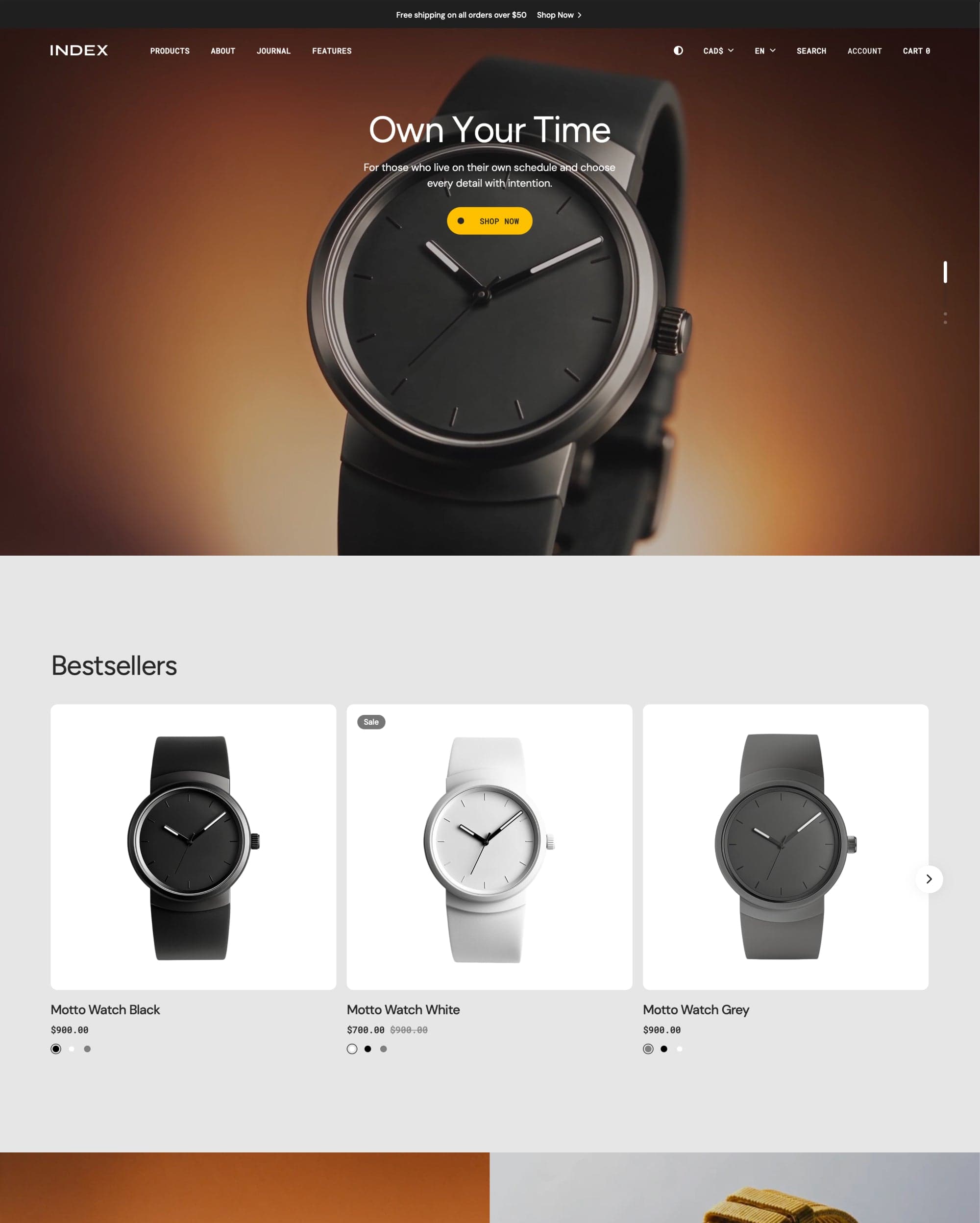 Motto Bezel preset