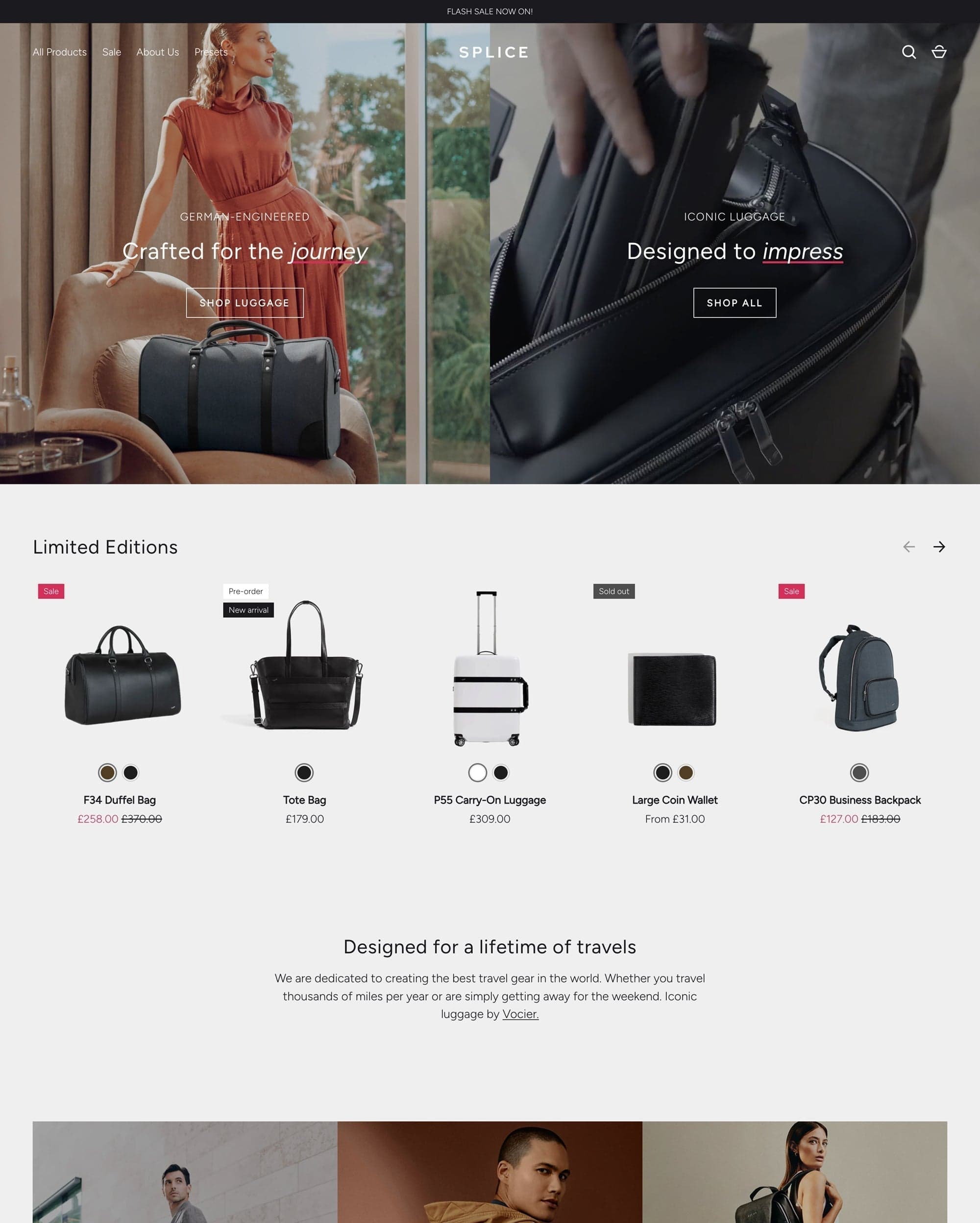 Splice preset