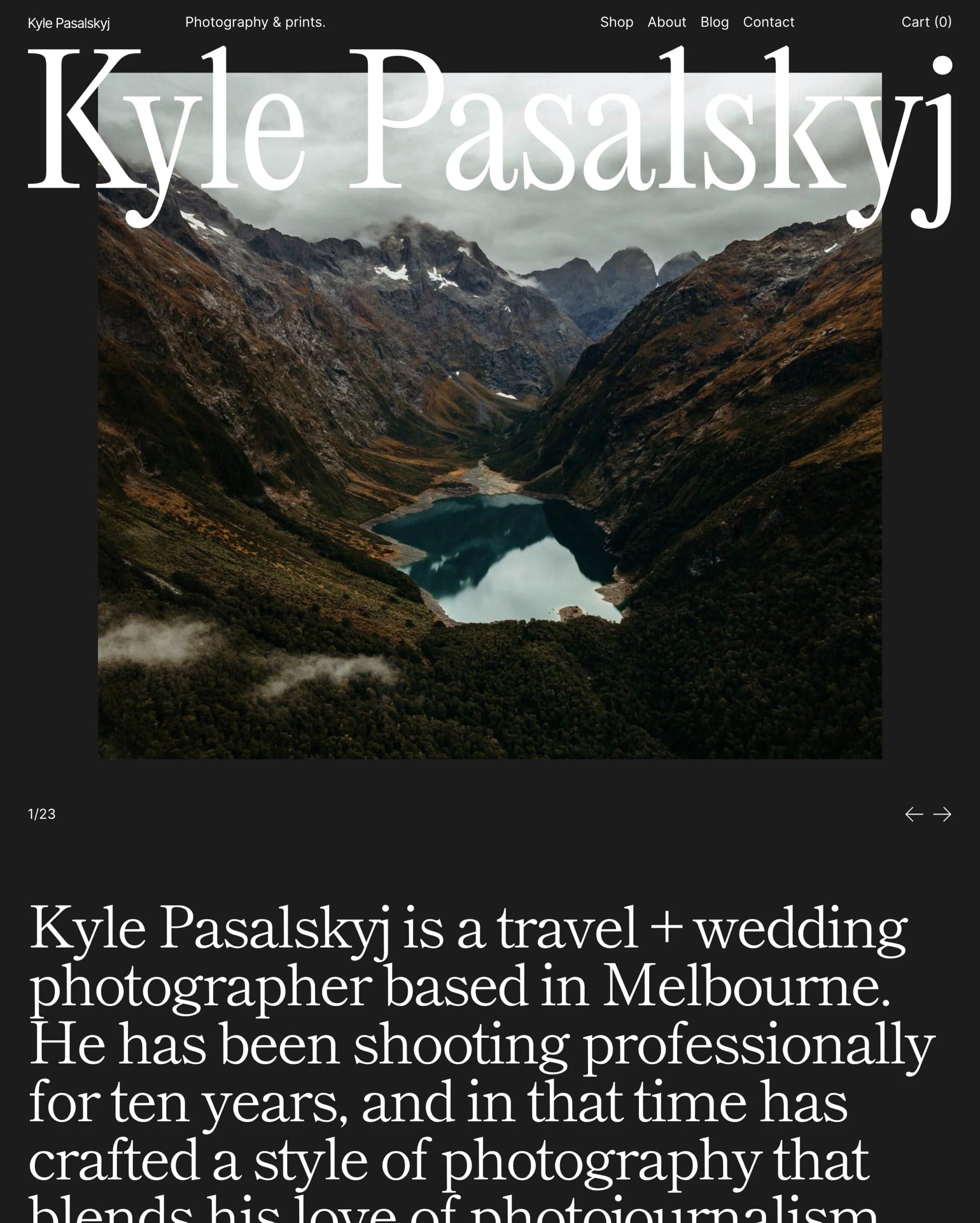 Exhibit Exposure preset