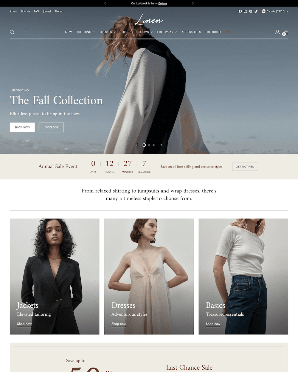 Stiletto Linen preset