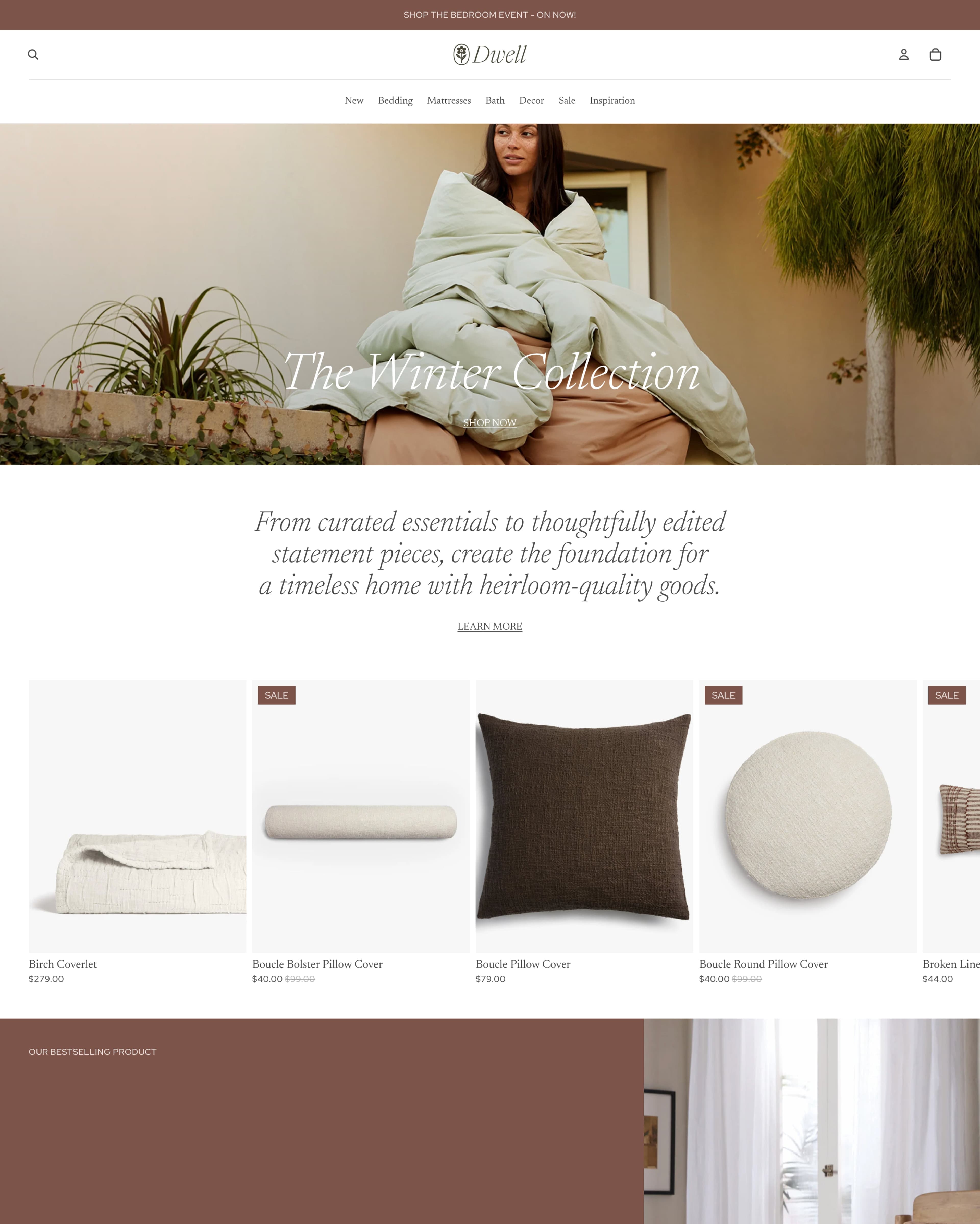 Dwell Shopify theme preview
