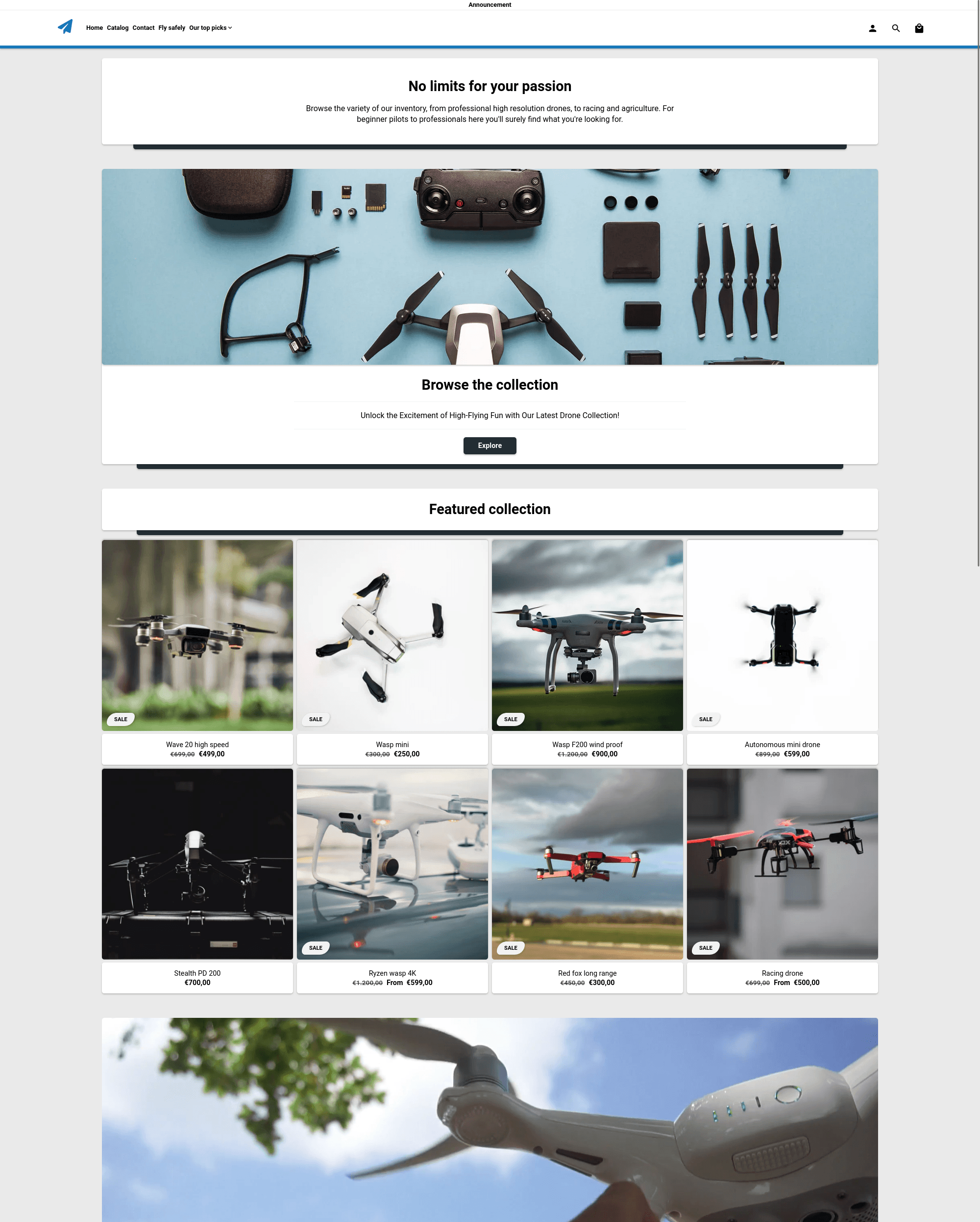 Modules Shopify theme screenshot